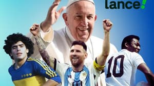 Papa Francisco - Maradona Messi Pelé