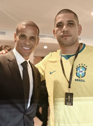 Poatan e Rivaldo (Foto: Divulgação/ Poatan)