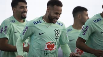 Treino da Seleção Brasileira em Le Havre - 19/09/2022 - Neymar