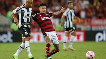 Flamengo x Santos - Erick Pulgar