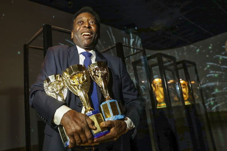Quantas Copas do Mundo de futebol o jogador brasileiro Pelé ganhou?
