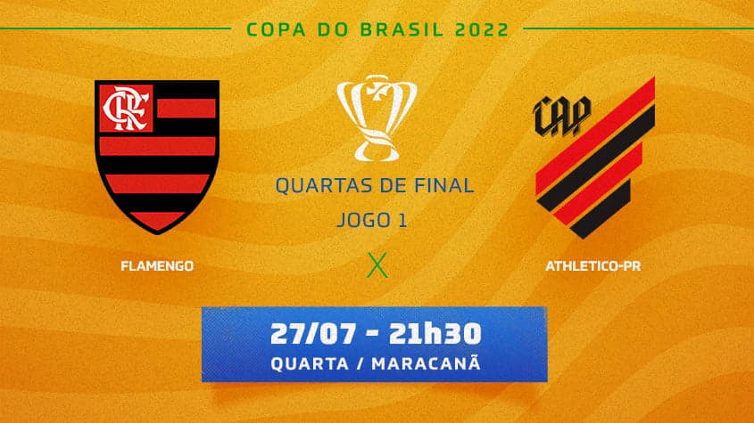 Qual a vantagem do Flamengo contra o Atlético Paranaense na Copa do Brasil?