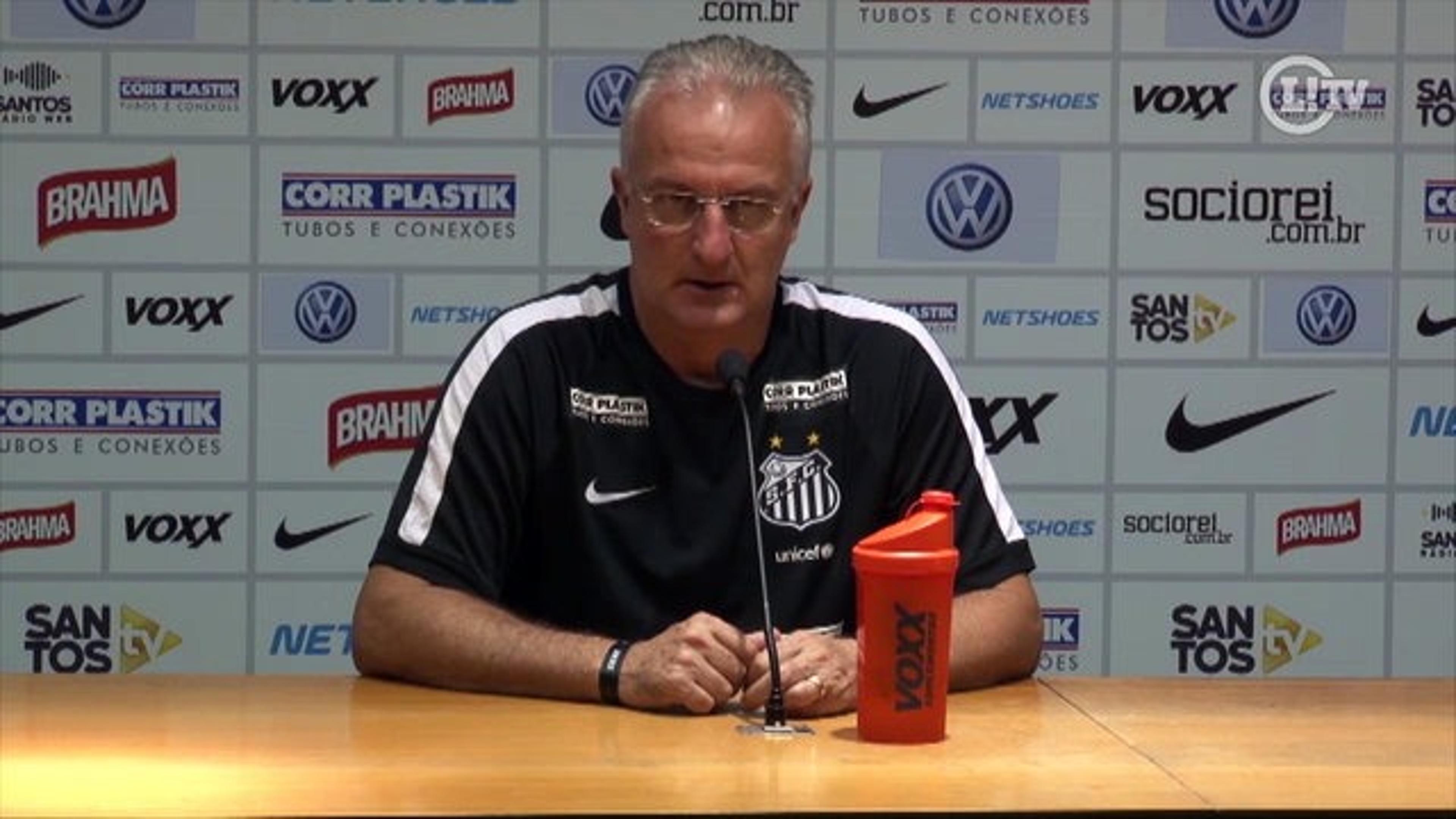 VÍDEO: Dorival nega ‘acomodação’ do Santos em chances de gol desperdiçadas