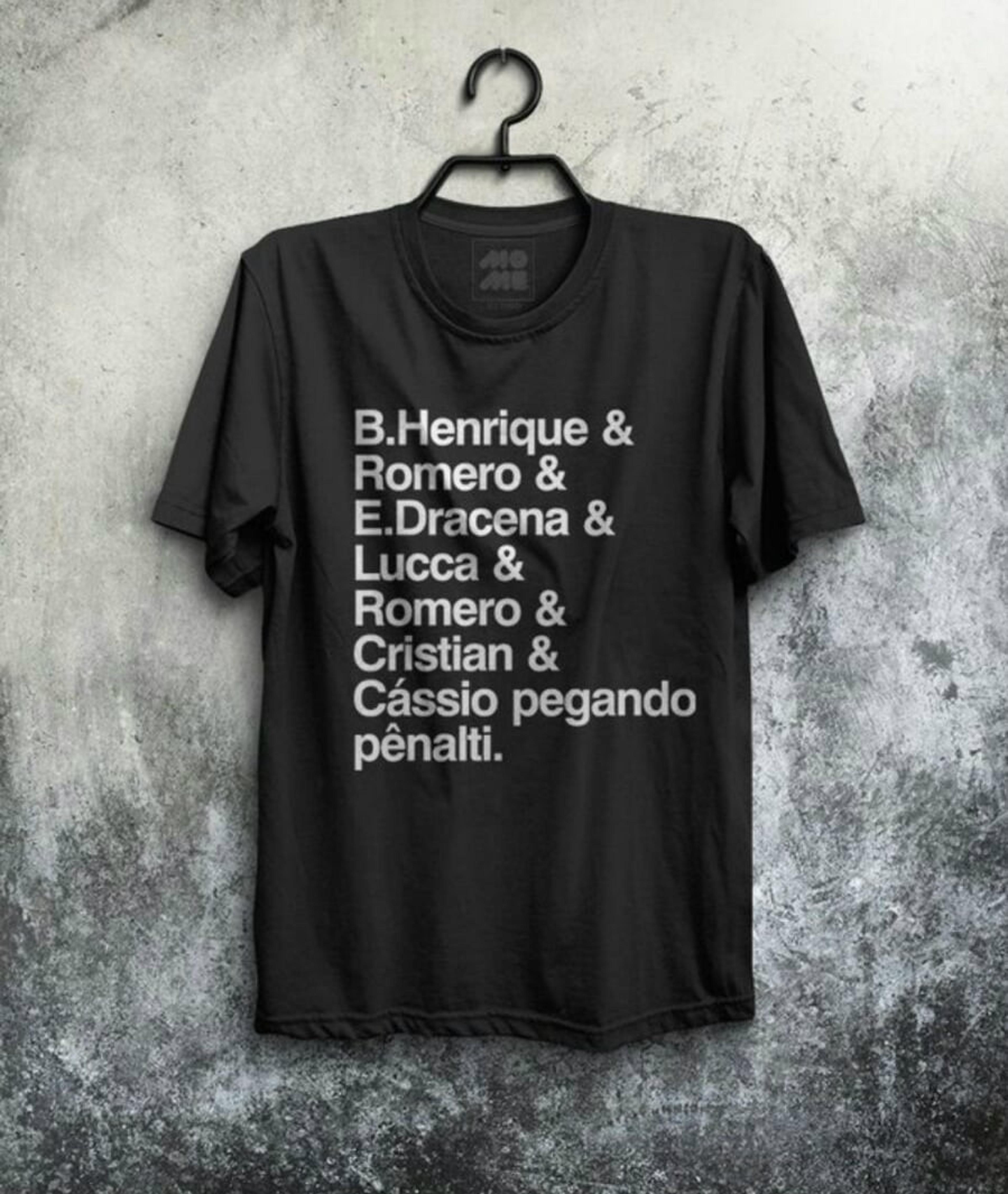 Torcedor cria camiseta personalizada sobre goleada de 6 a 1 do Corinthians