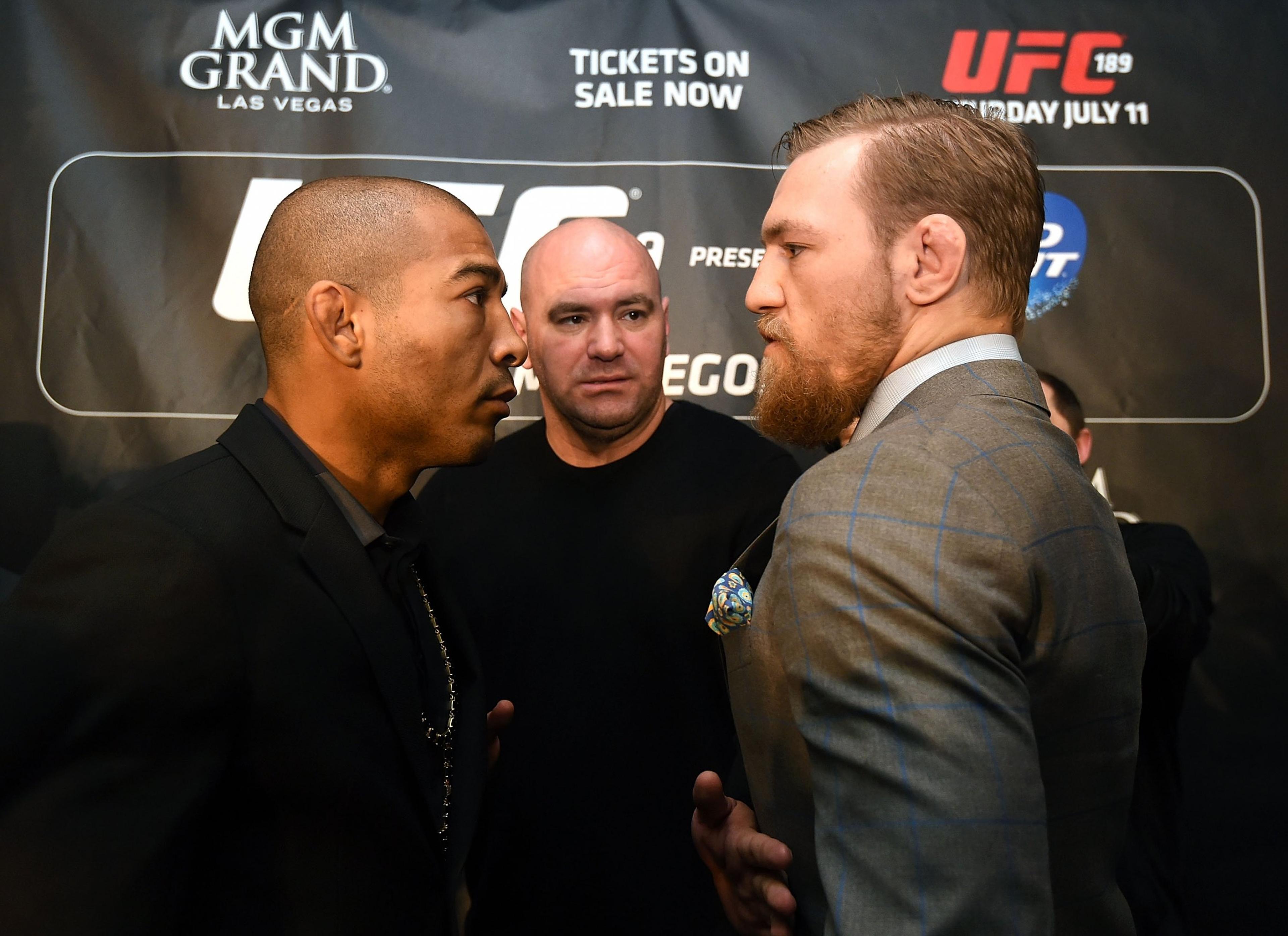 Relembre as encaradas eletrizantes entre José Aldo e Conor McGregor