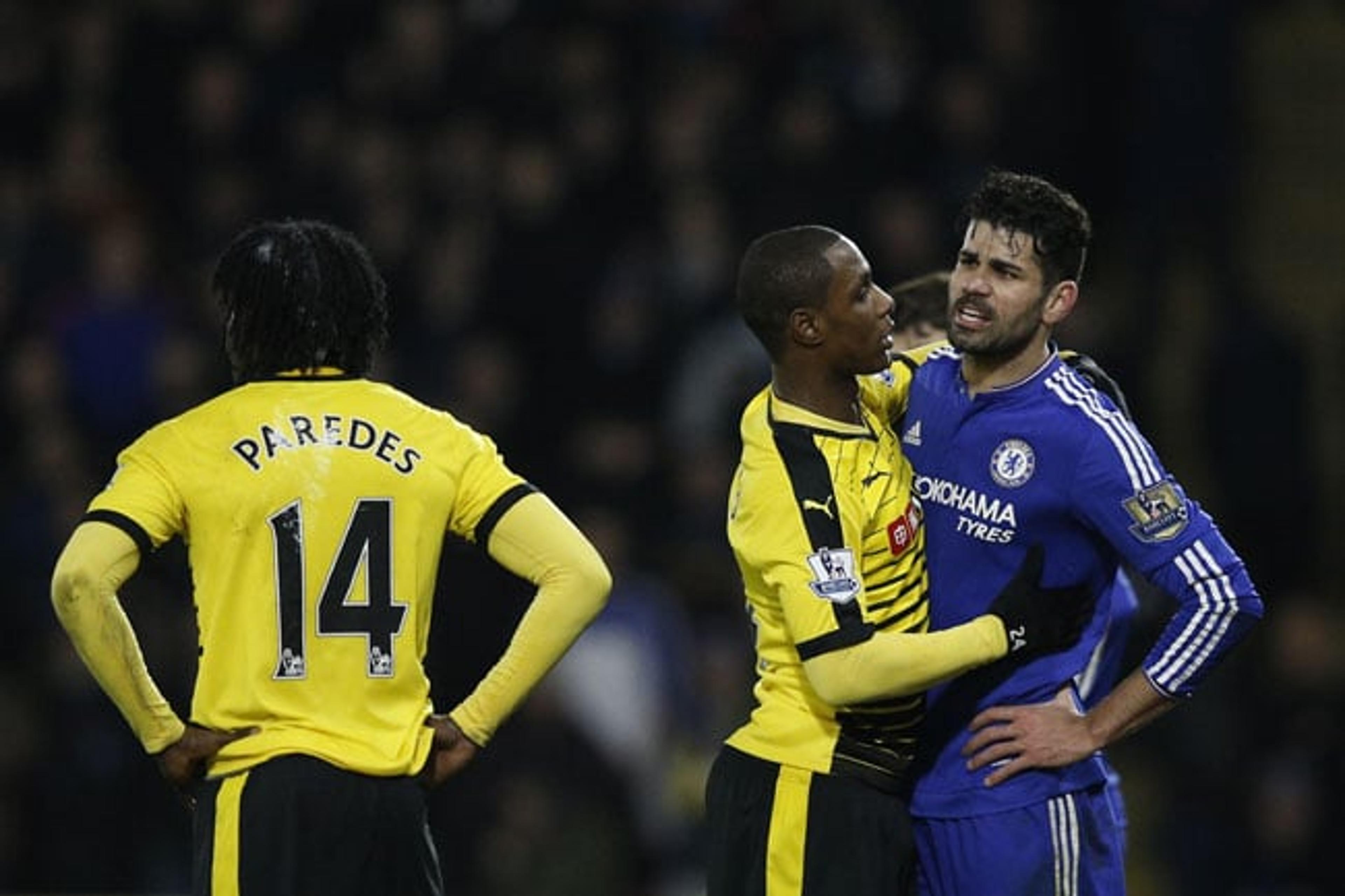 Polêmico em campo, Diego Costa é defendido por técnico do Watford