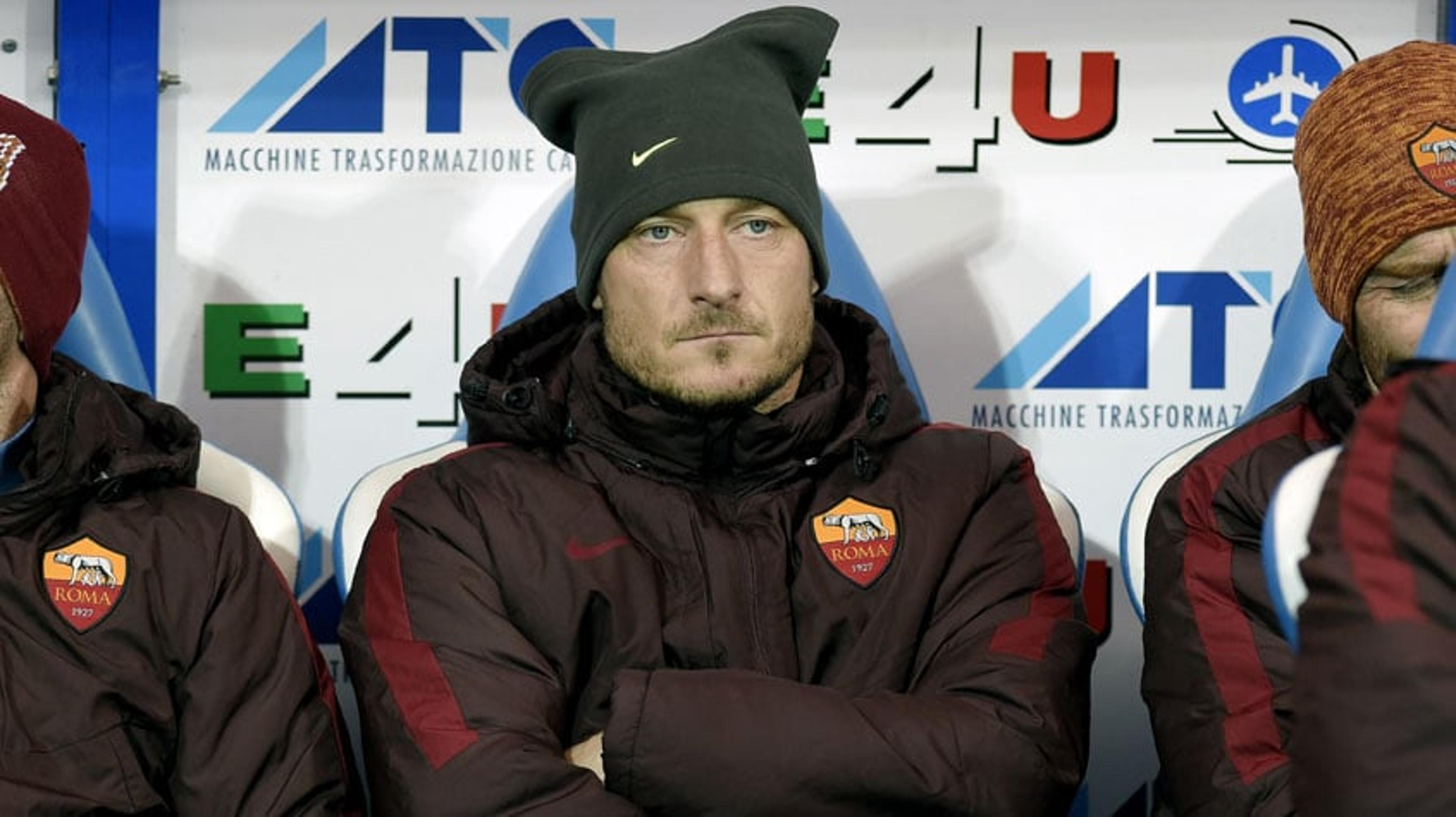 Técnico da Roma diz que problema com Totti foi um ‘mal-entendido’