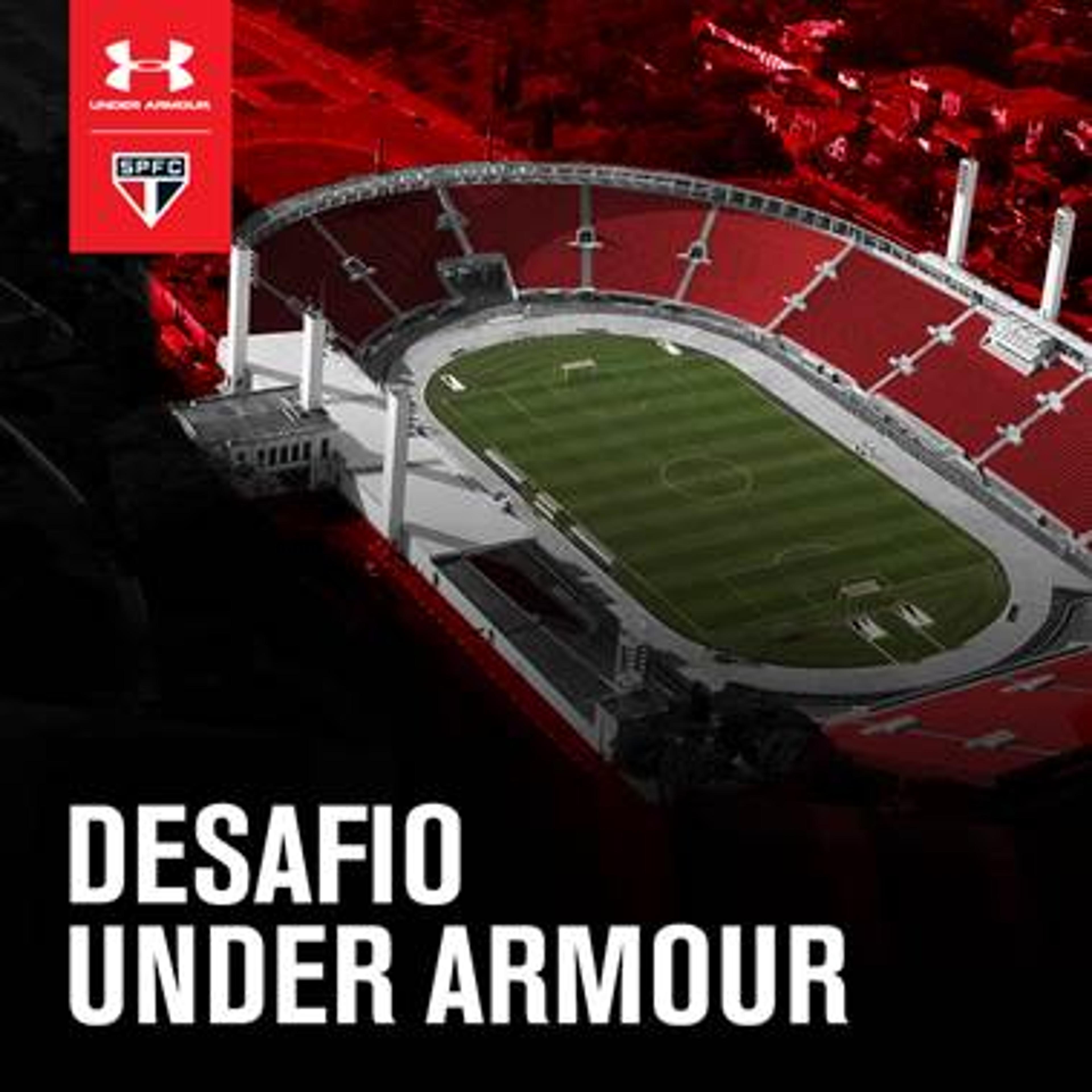 Under Armour premia torcedores em intervalos de jogos do São Paulo