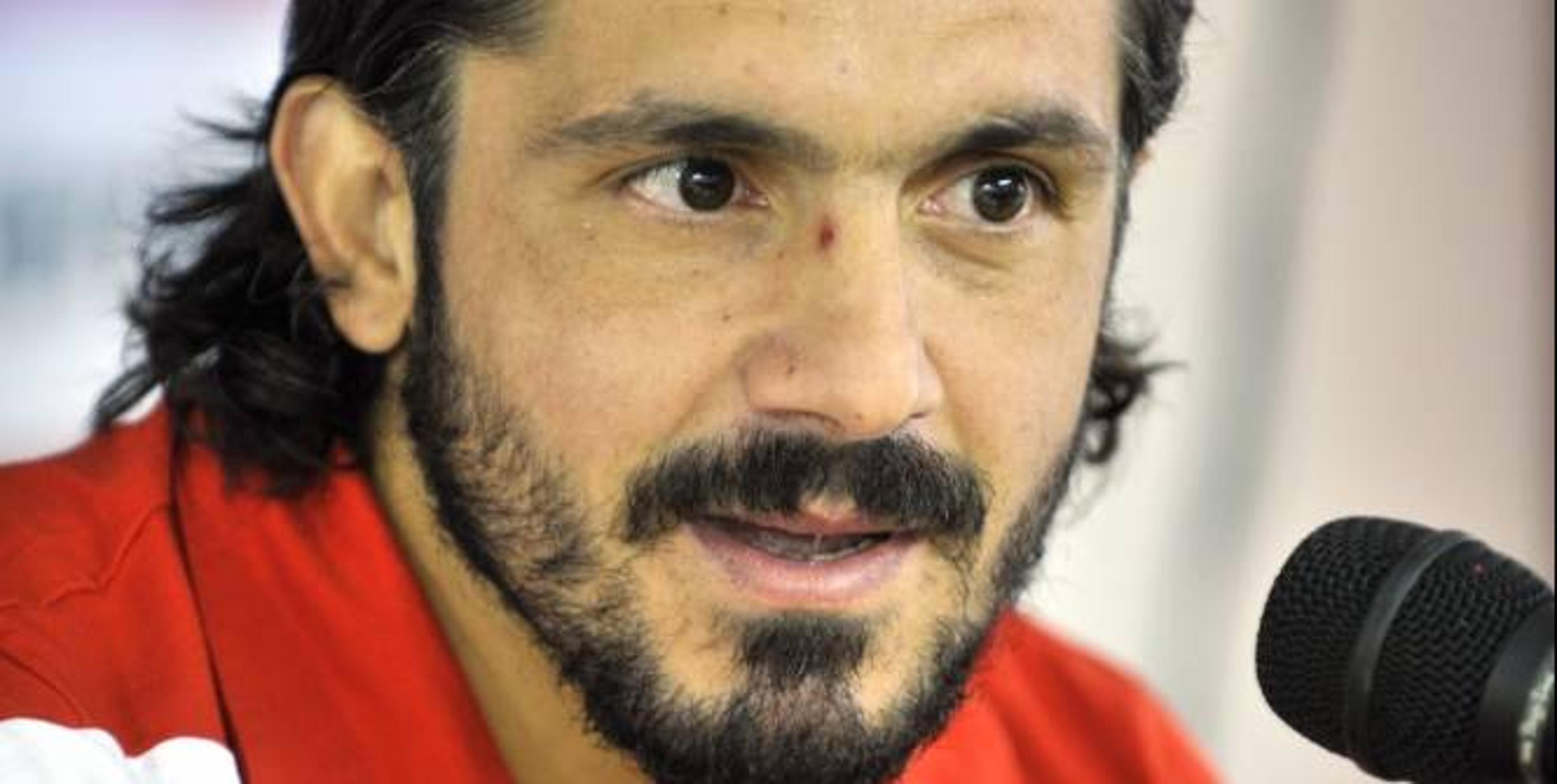 Ex-jogador do Milan, Gattuso revela sonho de treinar gigante inglês