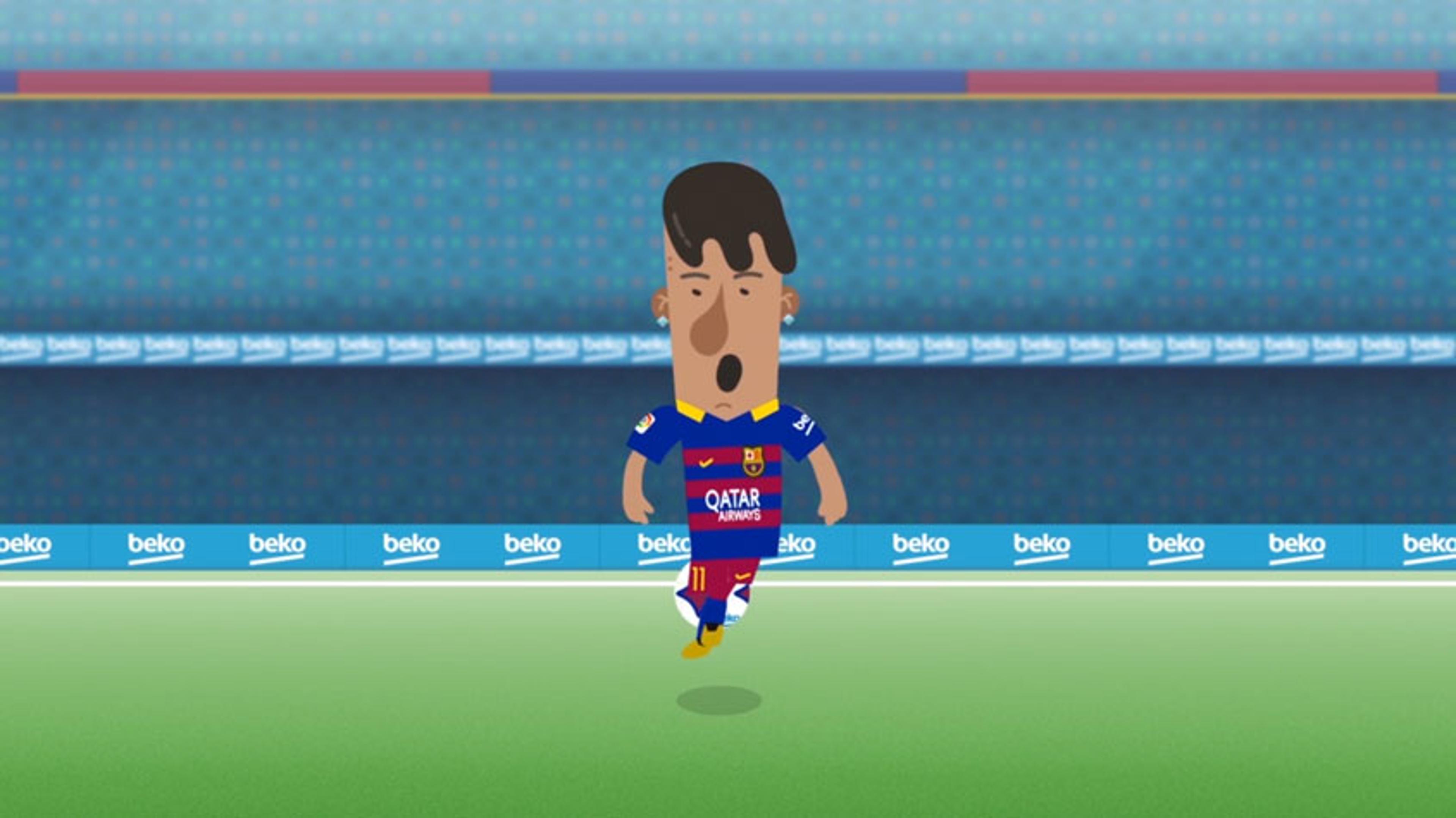 VÍDEO: Animação mostra estilo de jogo do Barcelona de forma divertida