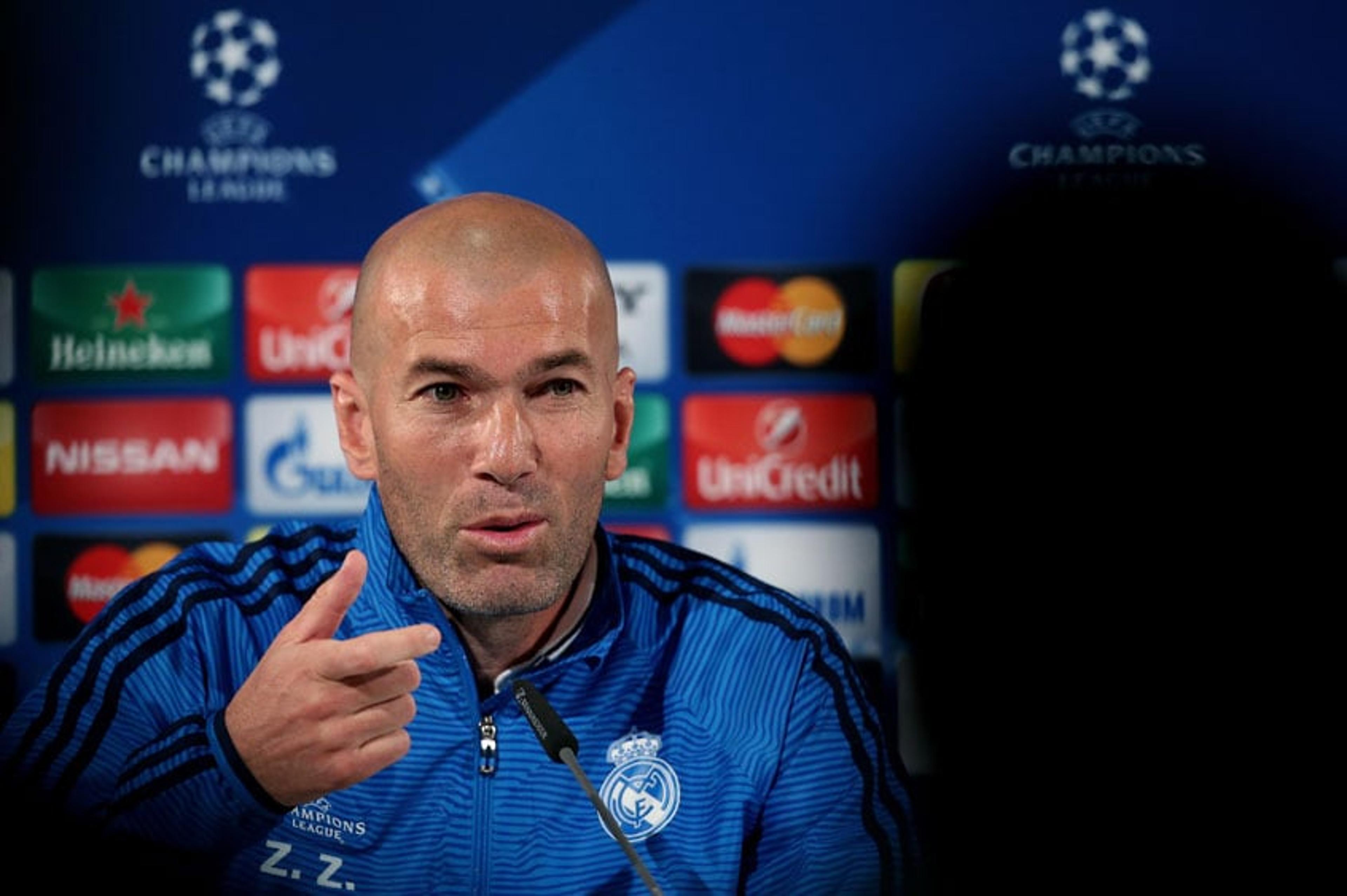 Zidane: ‘Foi minha melhor noite como técnico. Por enquanto…’