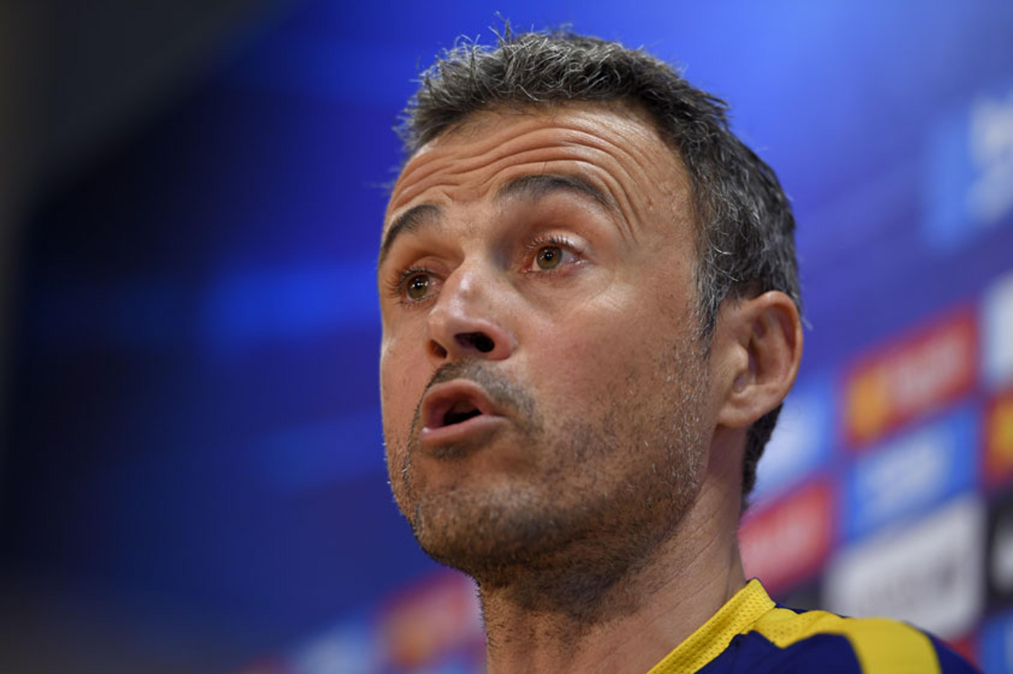 Luis Enrique, sobre má fase do Barcelona: ‘Não há uma só solução’