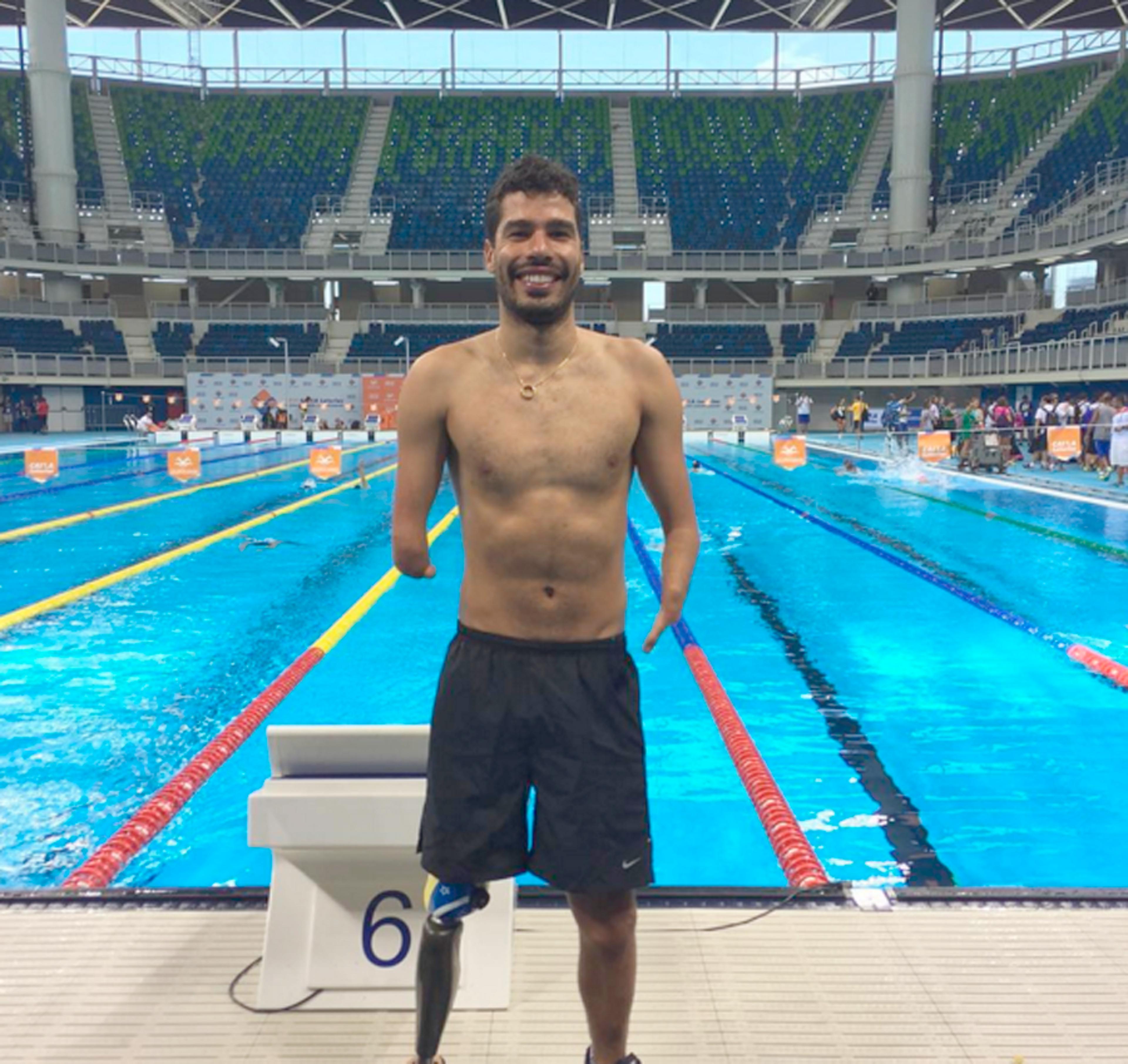 Daniel Dias vai à final dos 50m borboleta em seletiva paralímpica