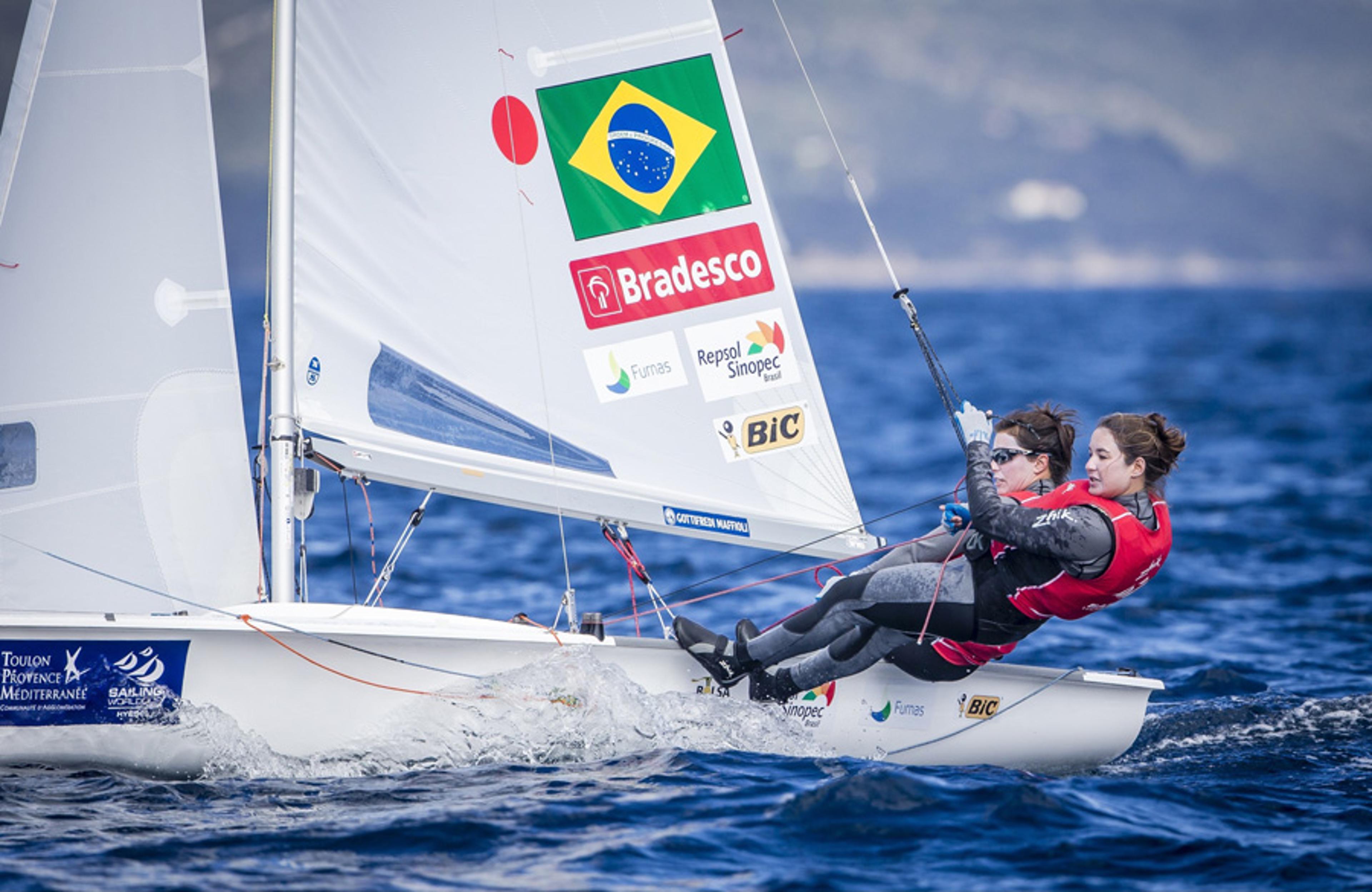 Equipe de vela do Brasil encerra período de treinos no Rio