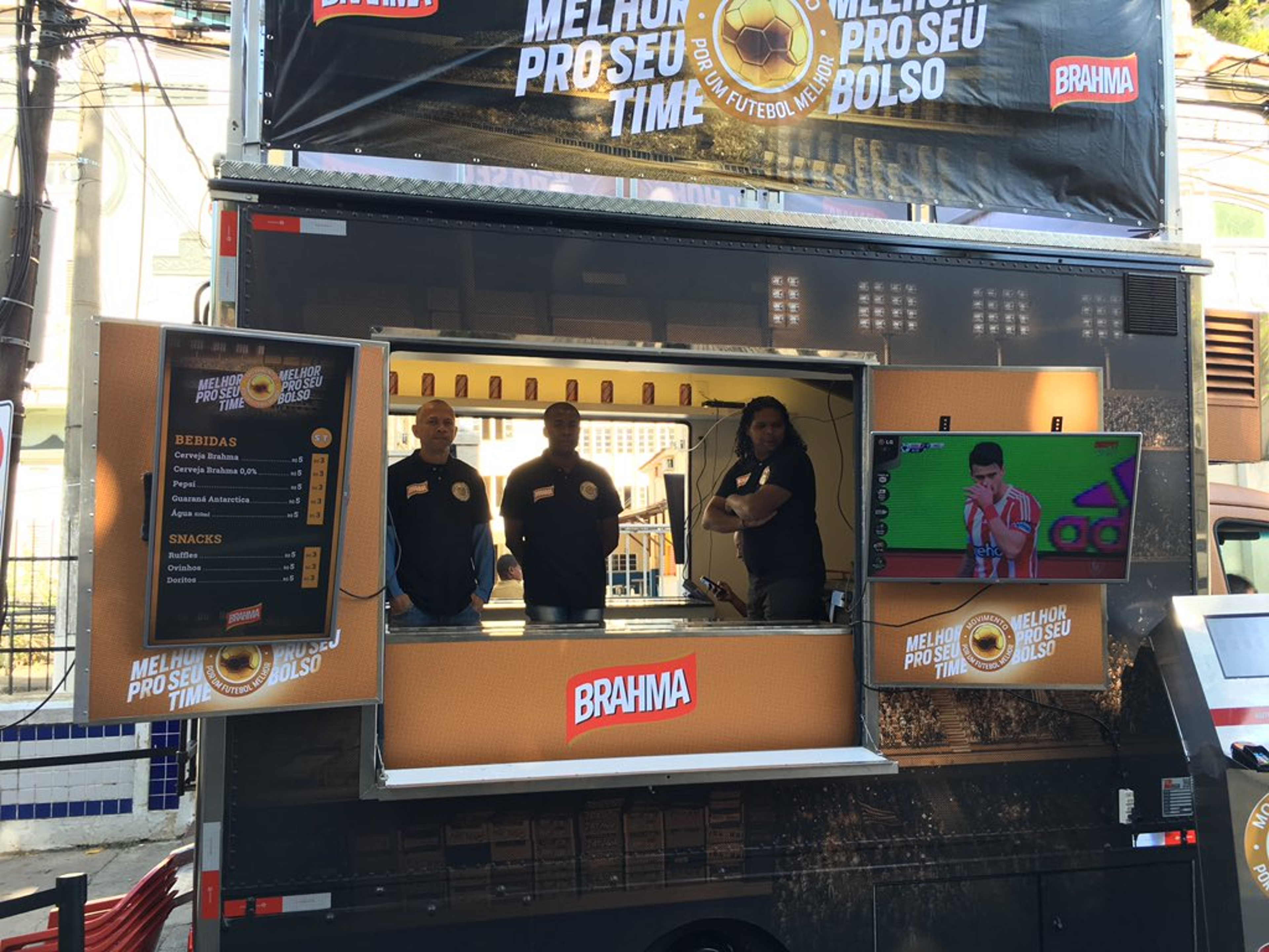 Fut Truck do Vasco estará no Maracanã para a decisão do Carioca