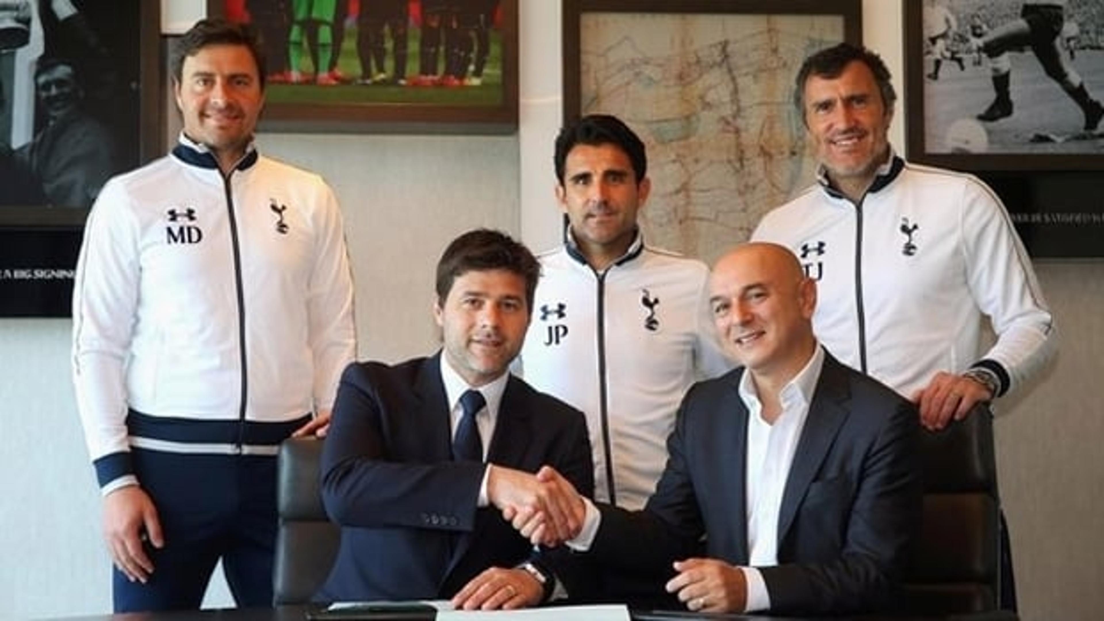 Tottenham anuncia a renovação de contrato do técnico Pochettino