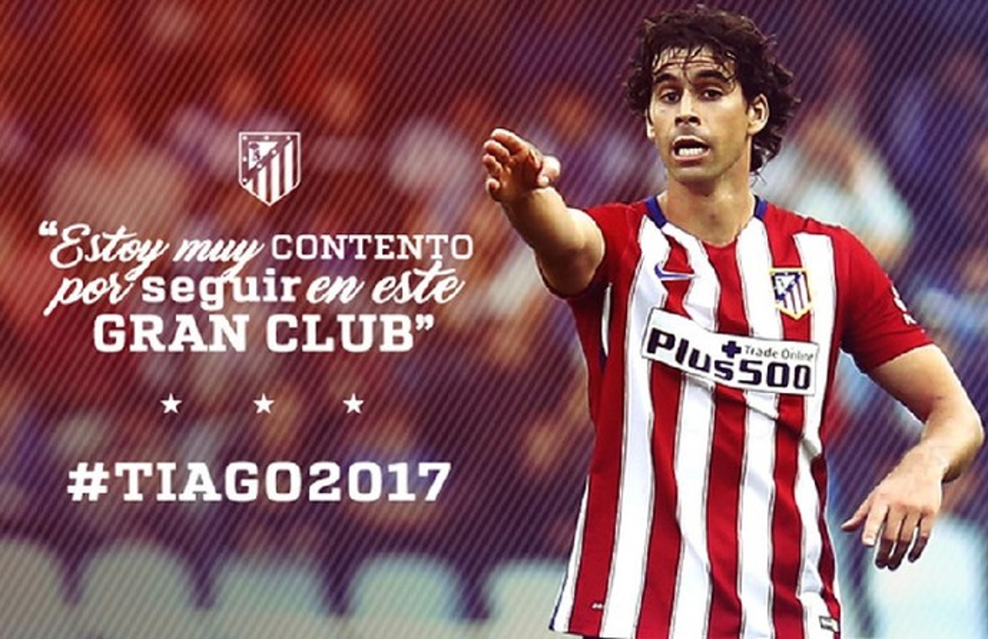 Atlético de Madrid anuncia renovação de volante português