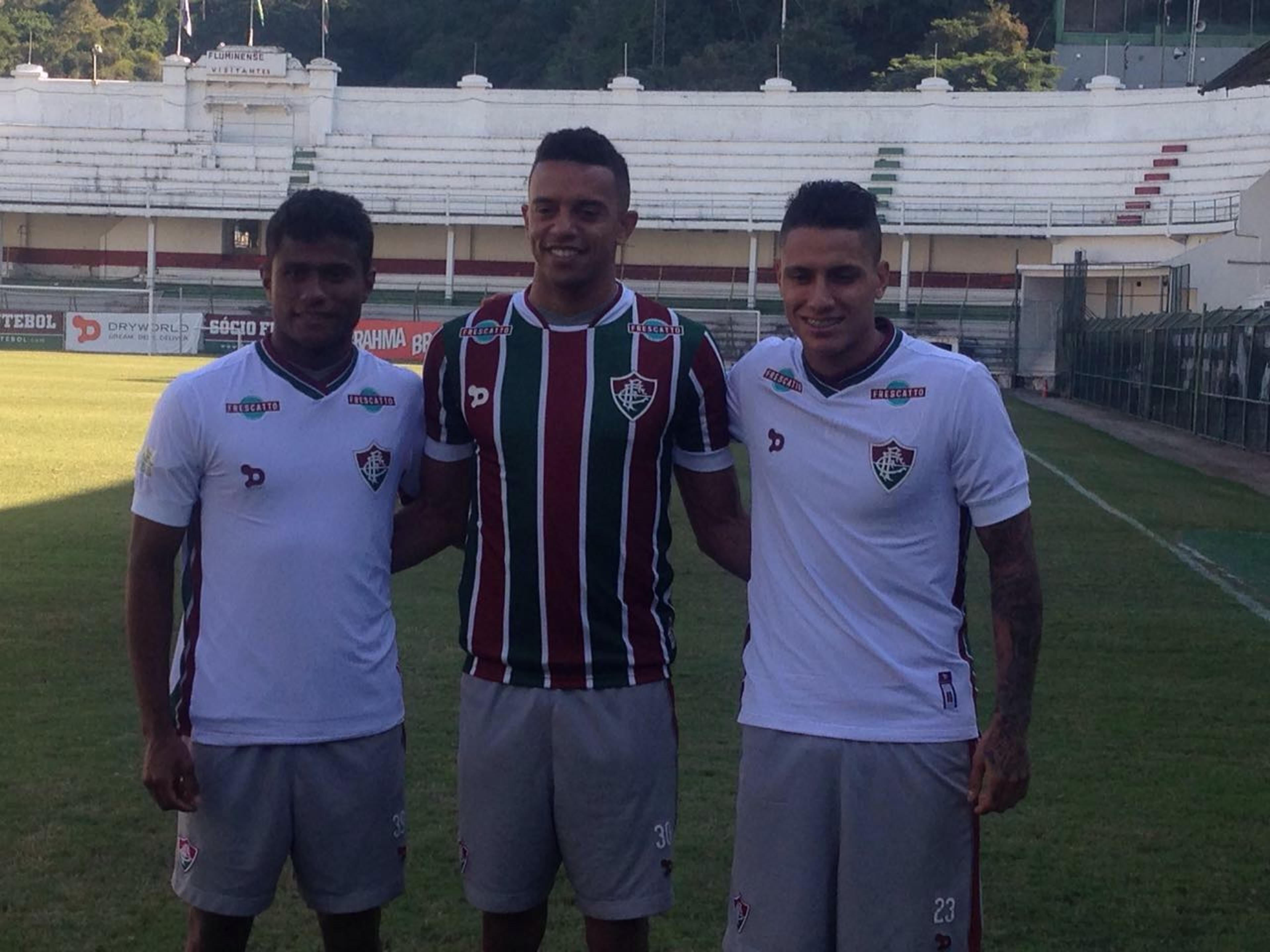 Fluminense apresenta trio de reforços para a sequência da temporada