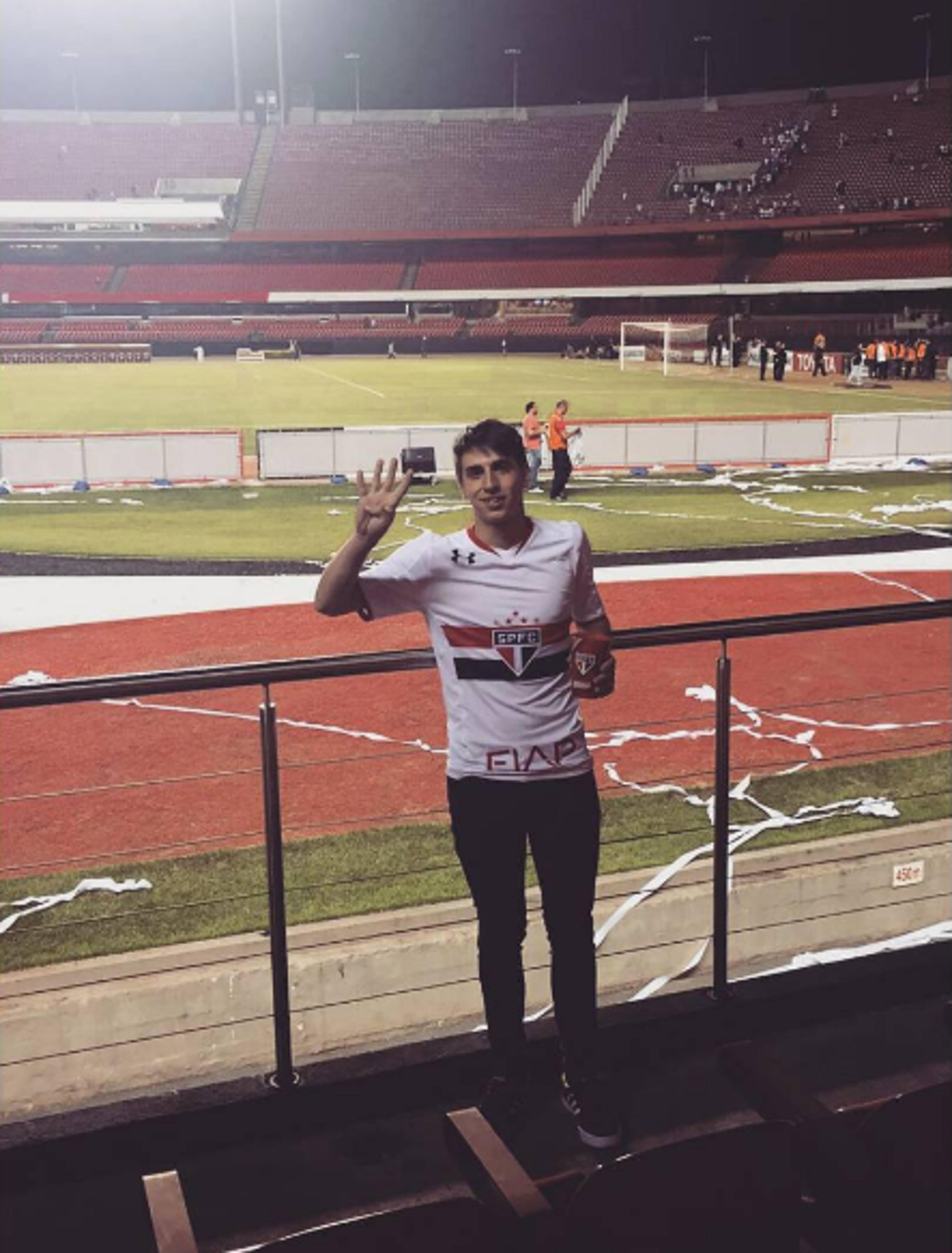 Amigo de Calleri visitou o São Paulo e comprou moto pouco antes de morrer