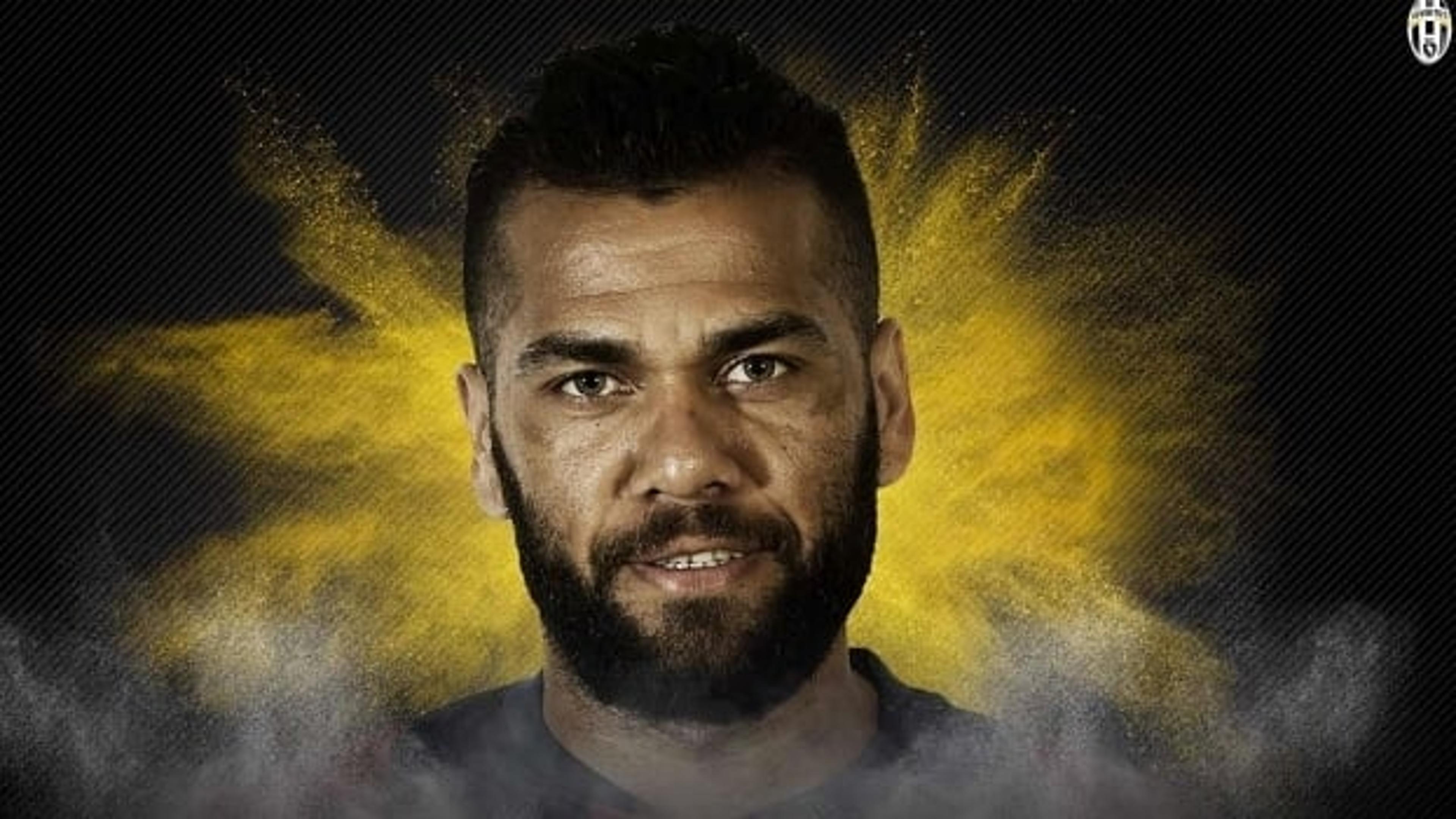 Juventus anuncia a contratação do brasileiro Daniel Alves