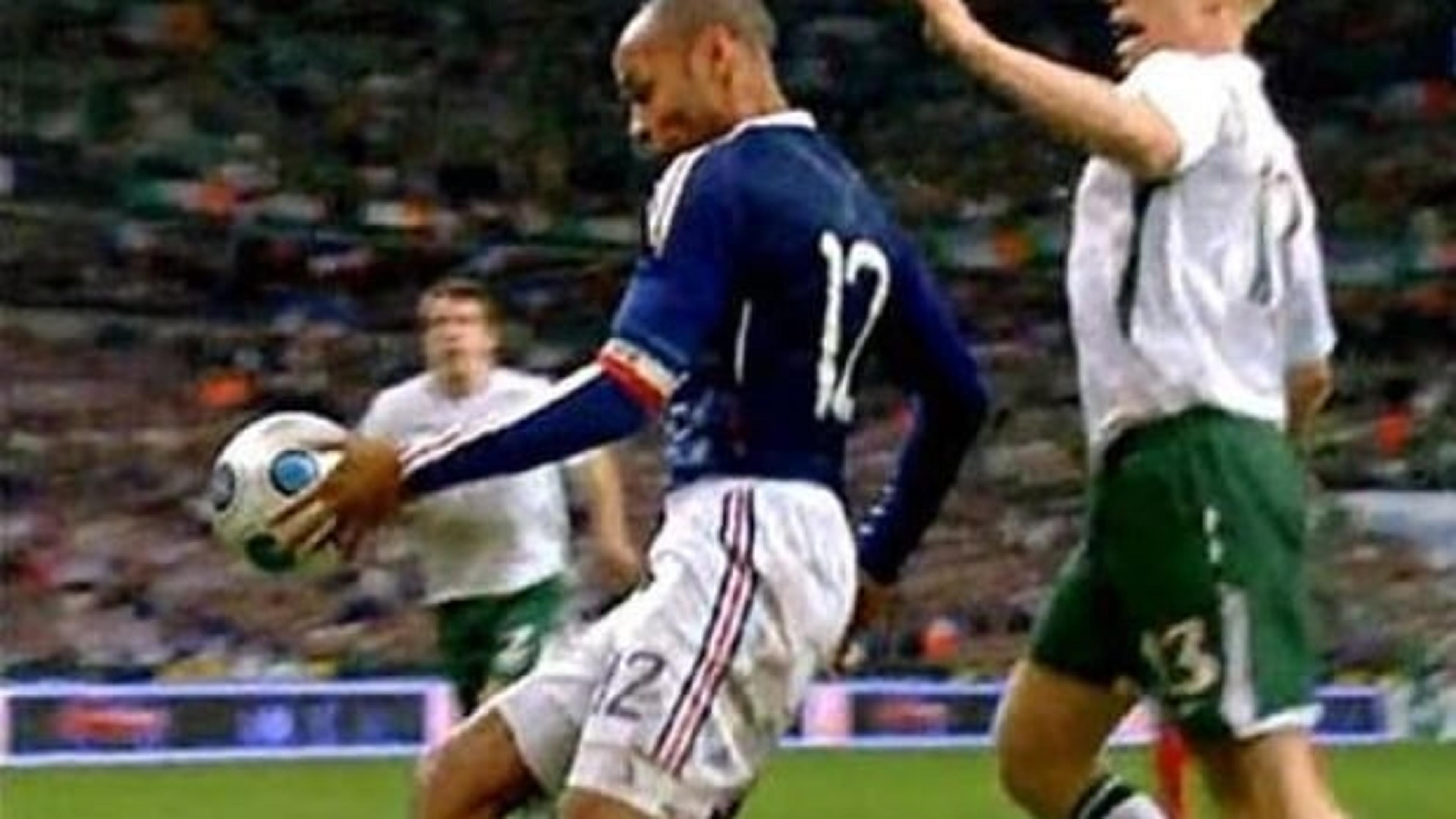 A mão invisível de Henry que tirou a chance da Irlanda de ir à Copa