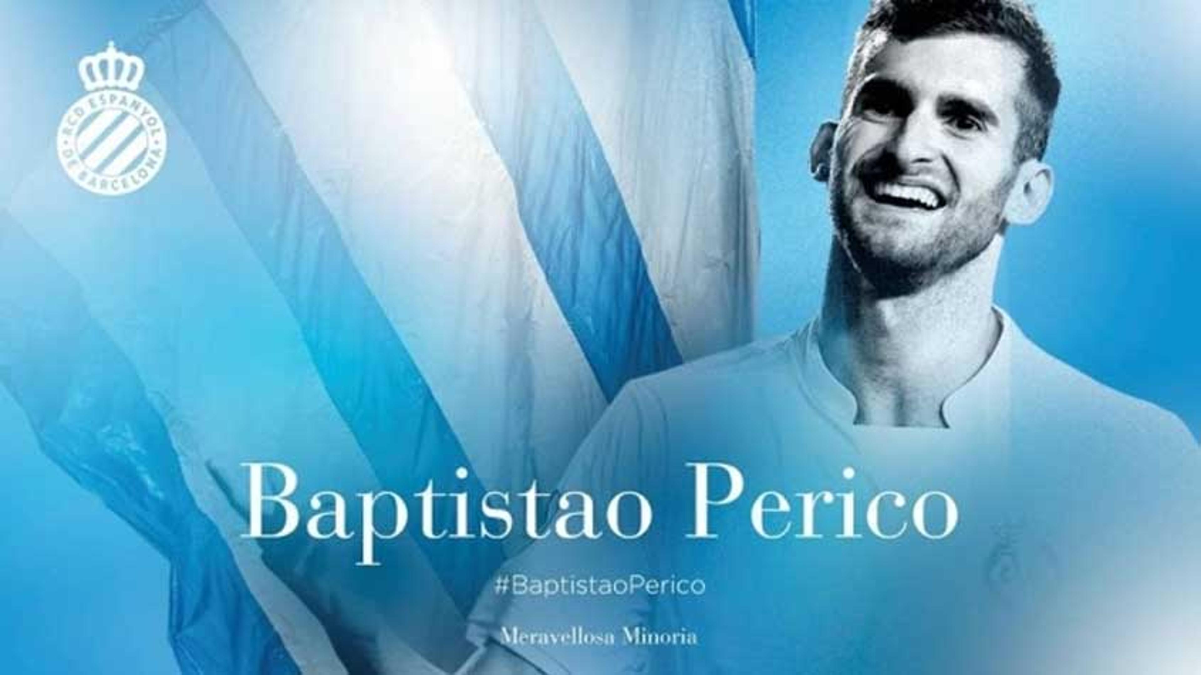 Espanyol anuncia a contratação do brasileiro Léo Baptistão