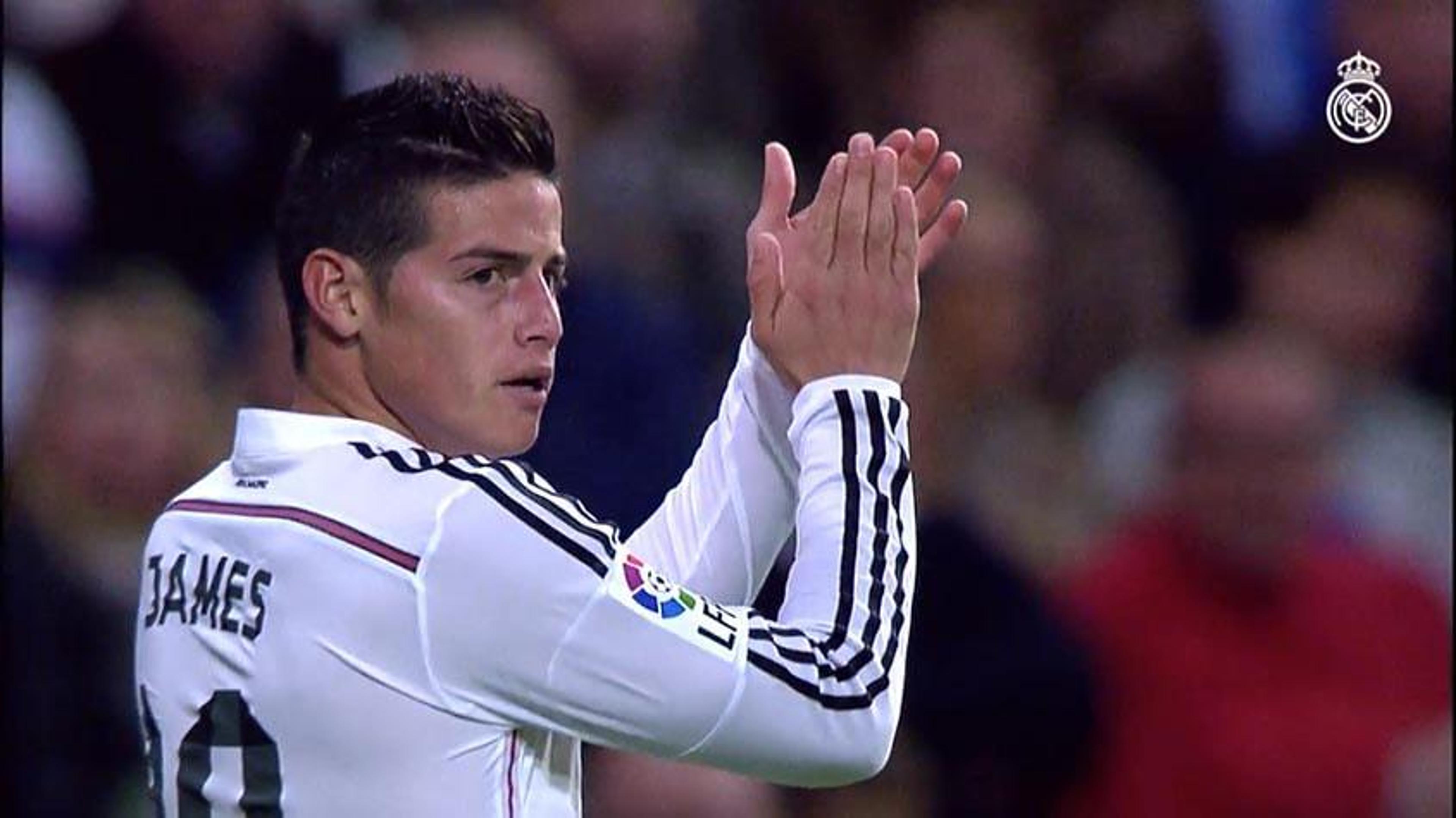 VÍDEO: Real celebra aniversário de James Rodríguez com gols e belos lances do meia