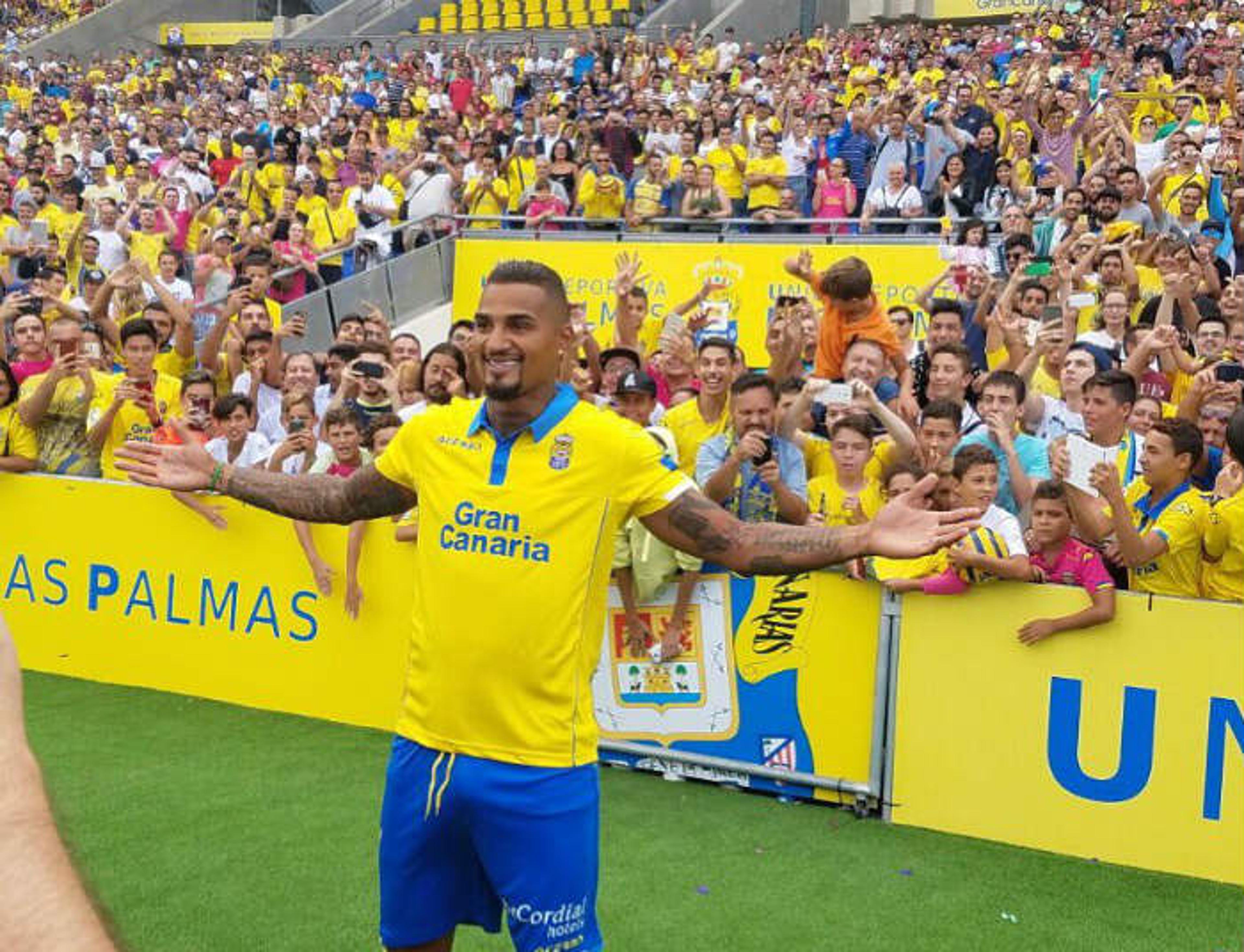 Após boa temporada, Boateng renova contrato com o Las Palmas