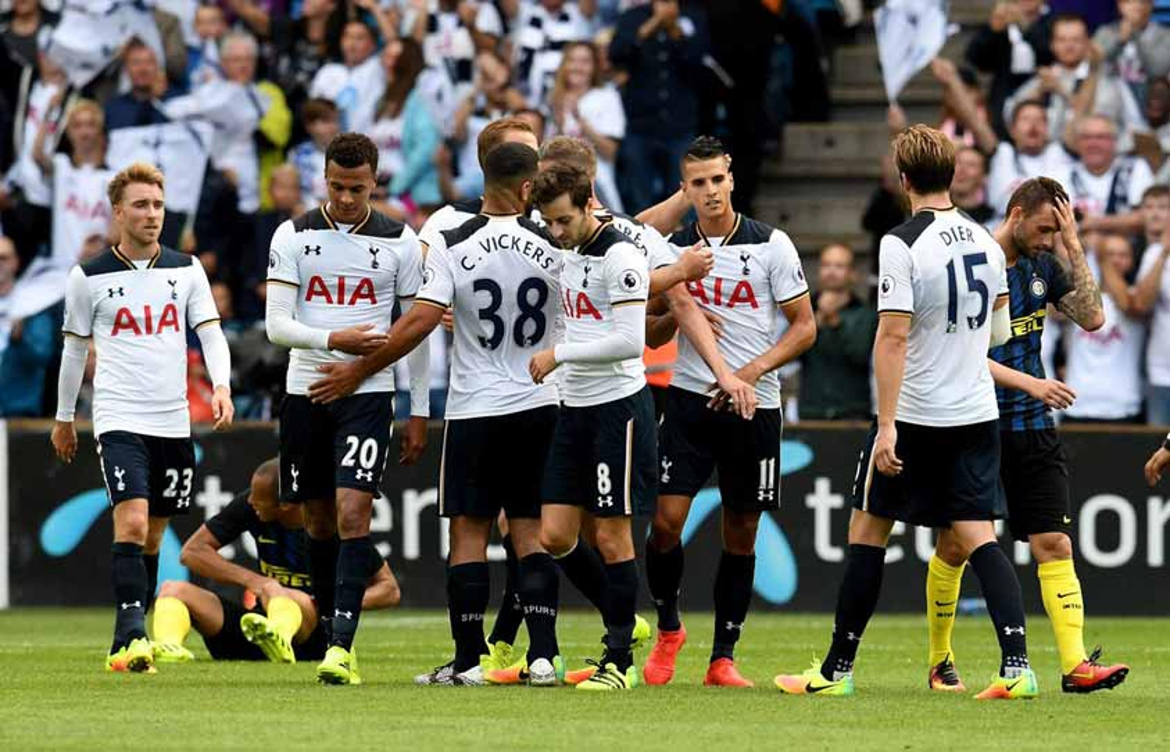 Massacre! Tottenham faz seis na Inter de Milão em amistoso