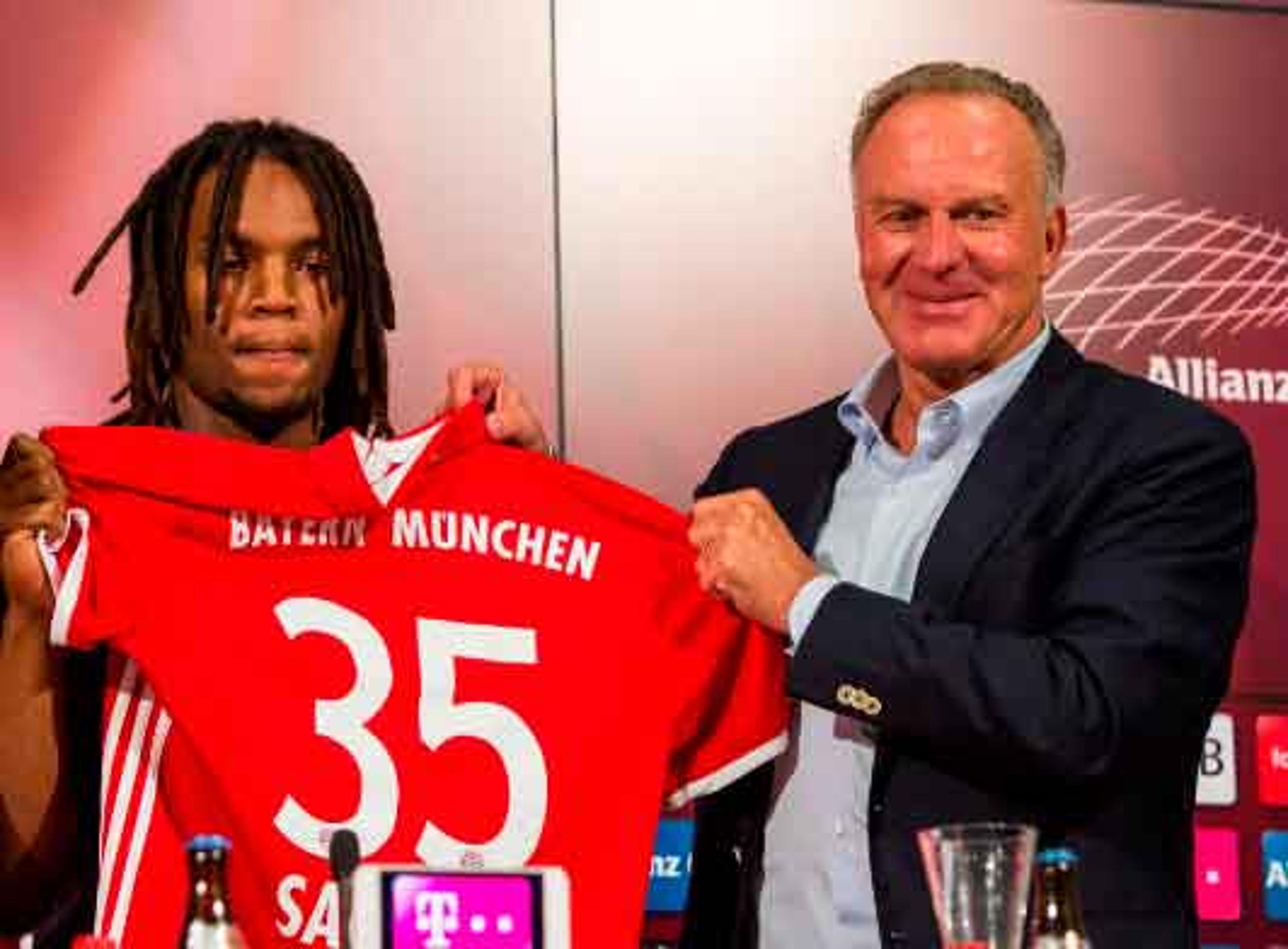 Após ser apresentado, Bayern revela lesão muscular de Renato Sanches