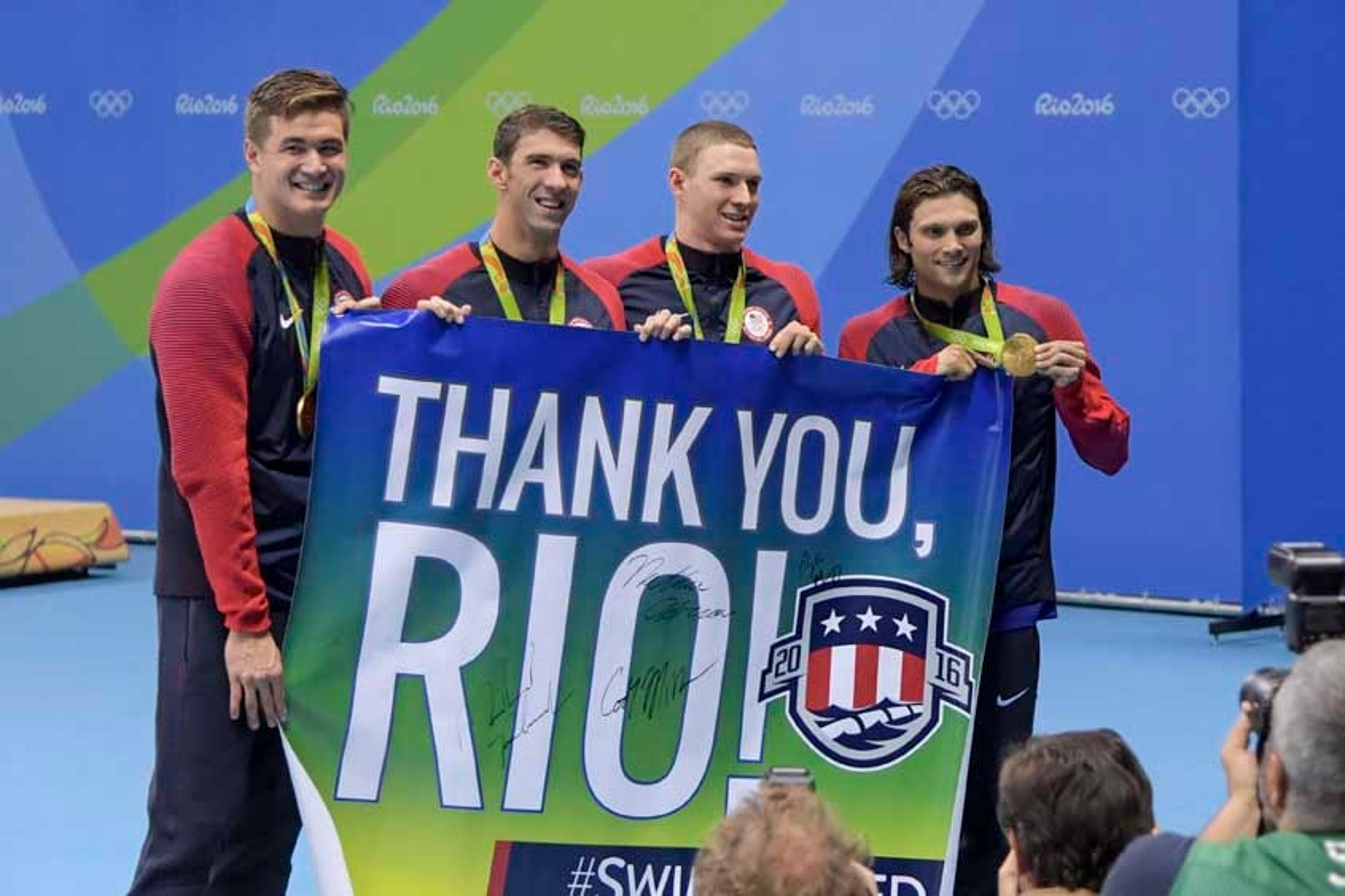 Michael Phelps: ‘O Rio foi a cereja no bolo da minha carreira’