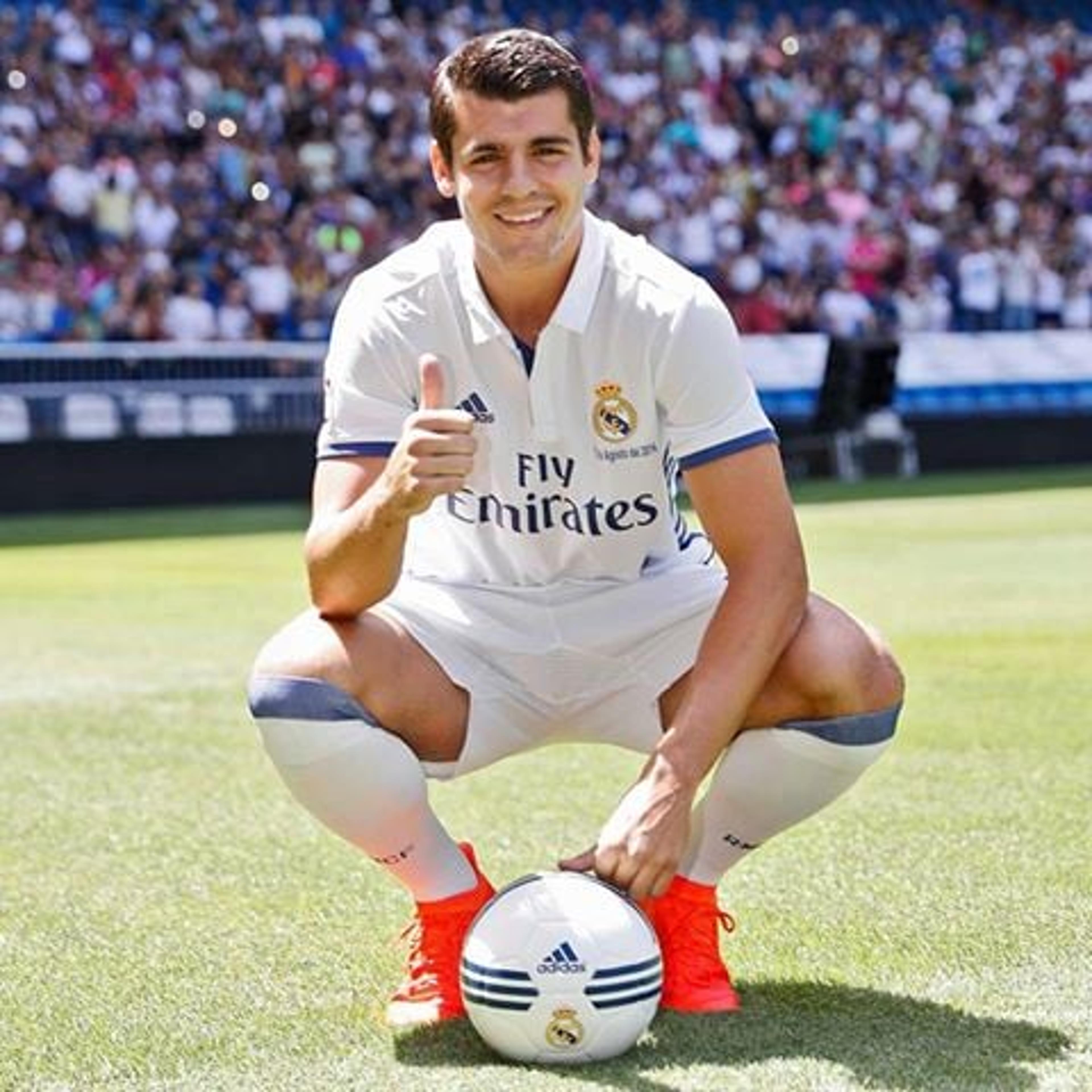 Após ser titular em conquista, Morata é apresentado no Real