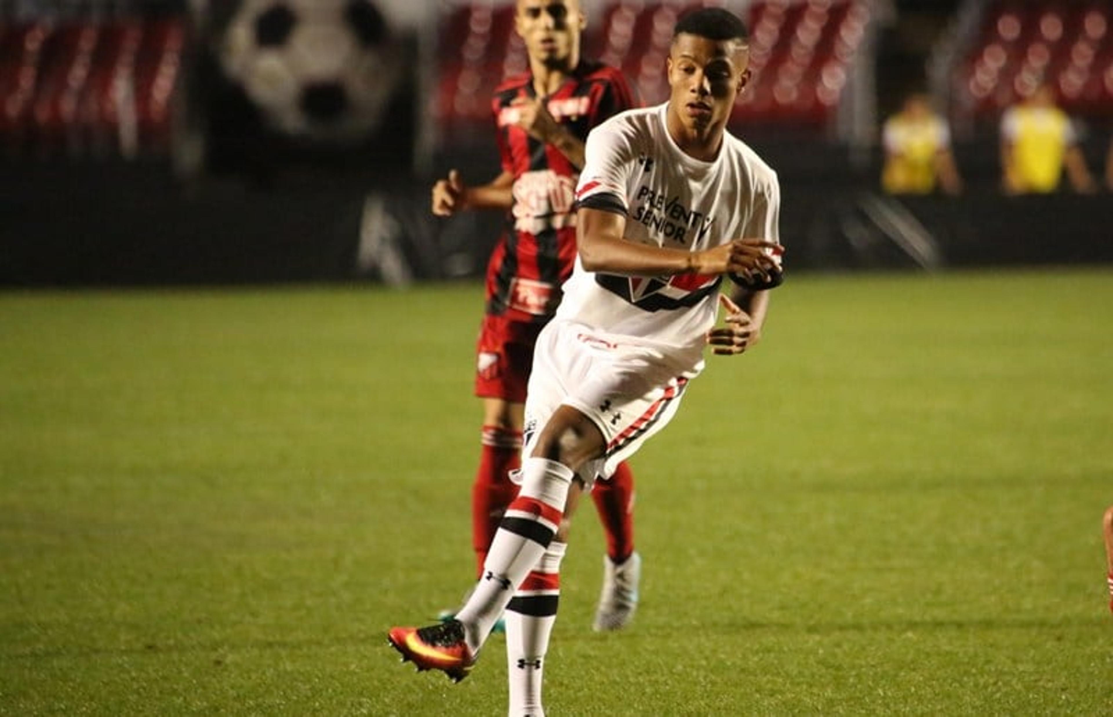 Na volta de Neres, sub-20 do São Paulo vence outra na Copa Paulista