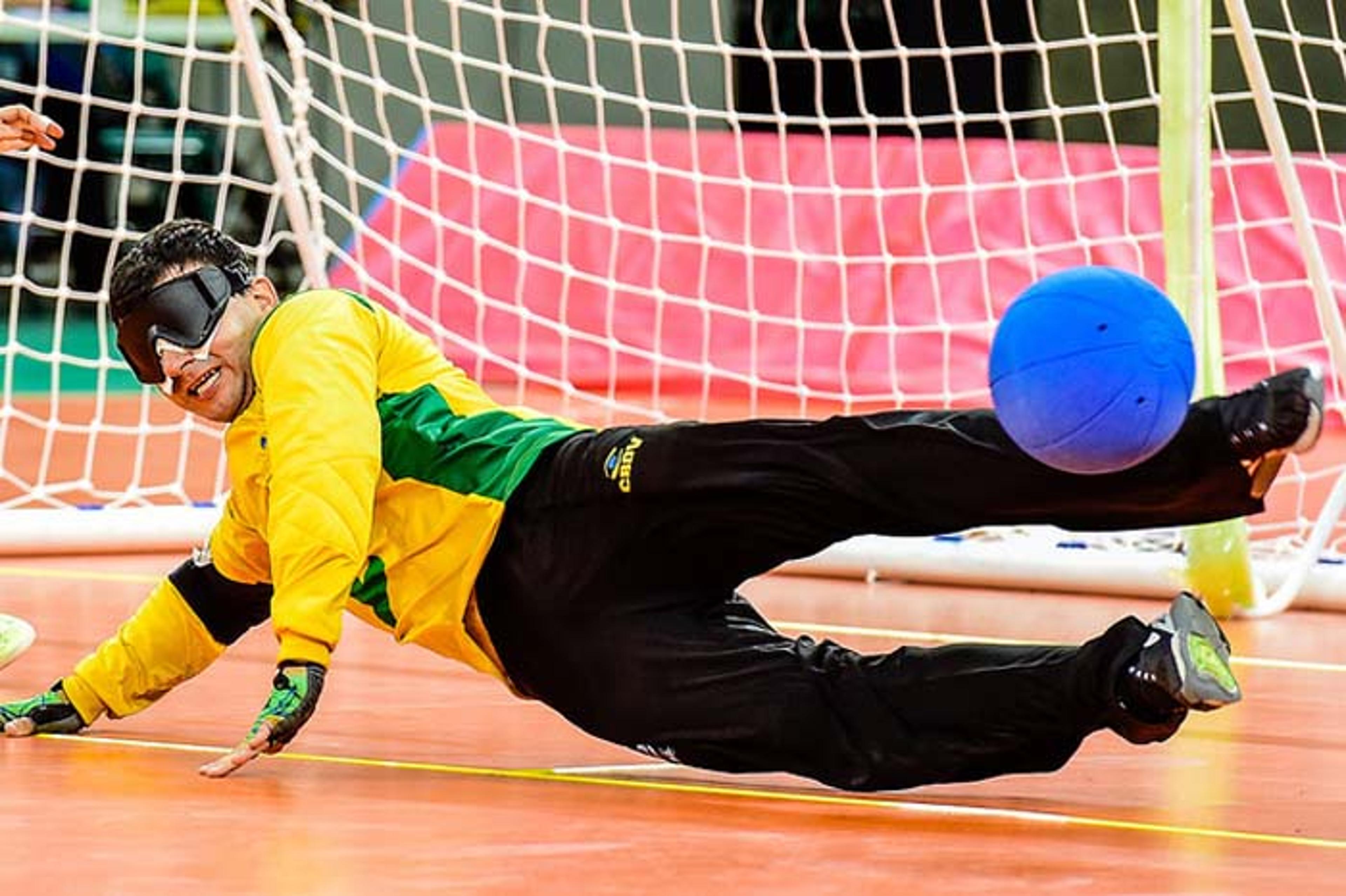 Goalball masculino do Brasil se garante nas quartas