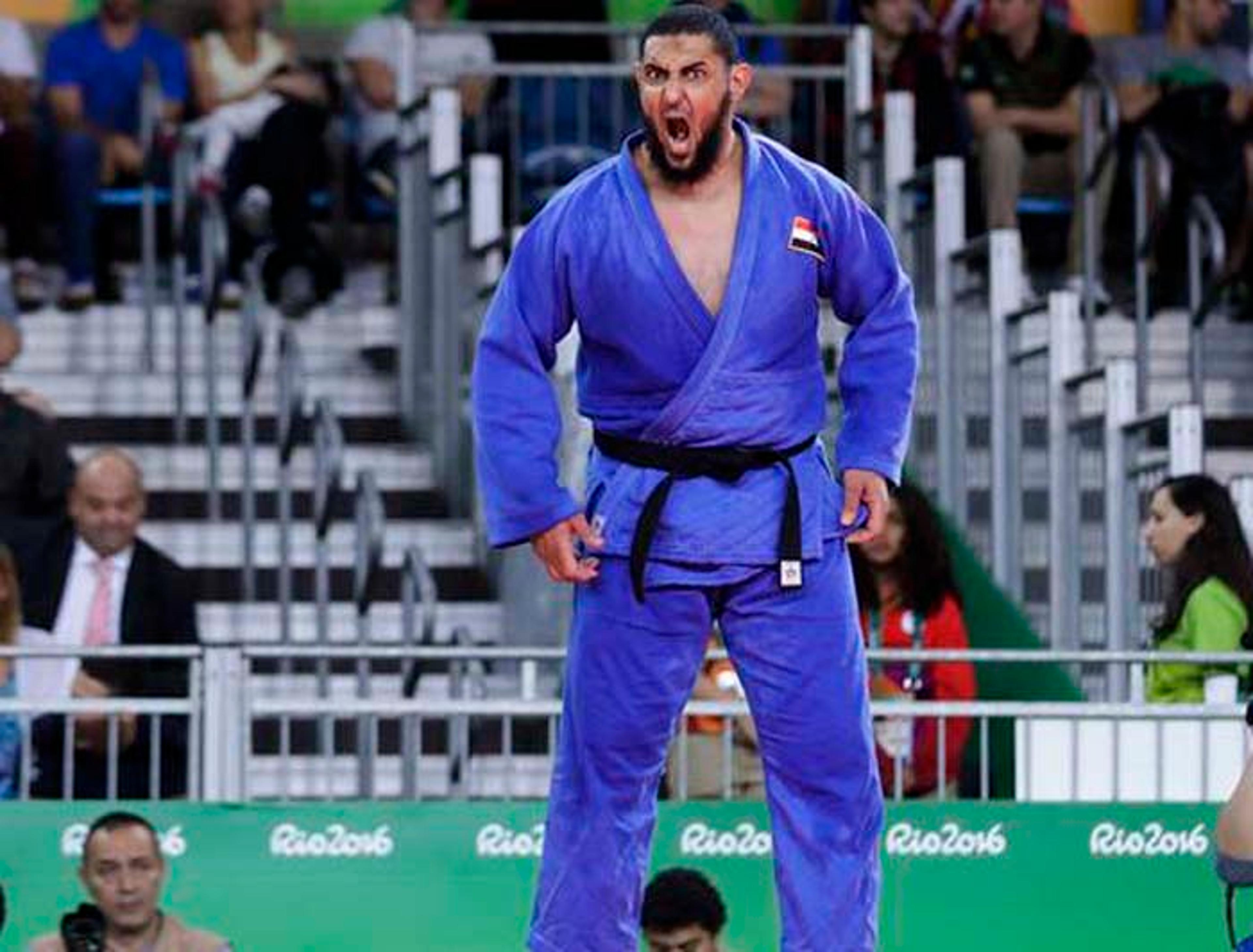 Judoca egípcio é mandado de volta para casa por ato desrespeitoso