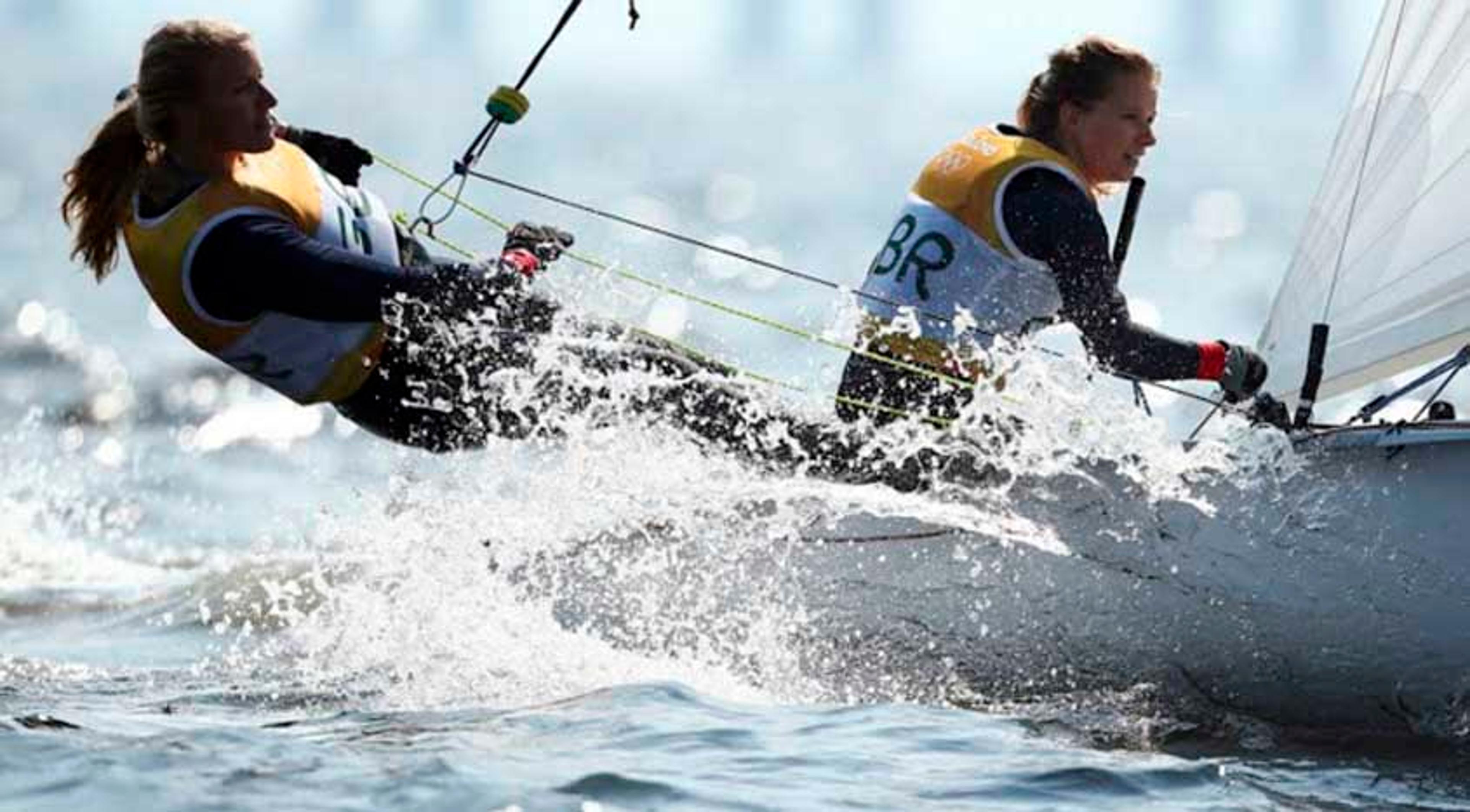 Vela: Fernanda Oliveira e Ana Barbachan avançam para a regata da medalha da classe 470 em Tóquio