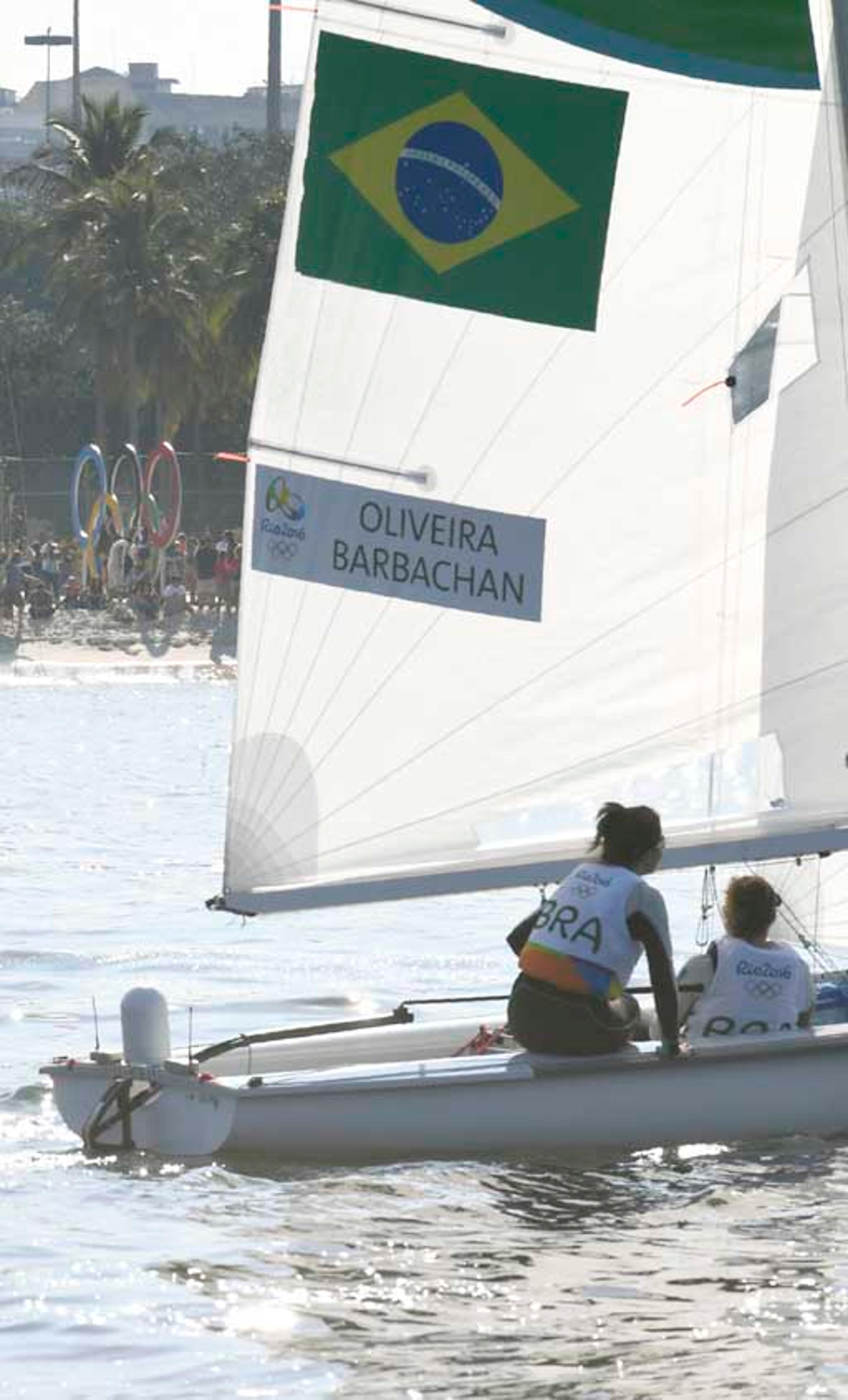 Fernanda Oliveira e Ana Barbachan lamentam resultados