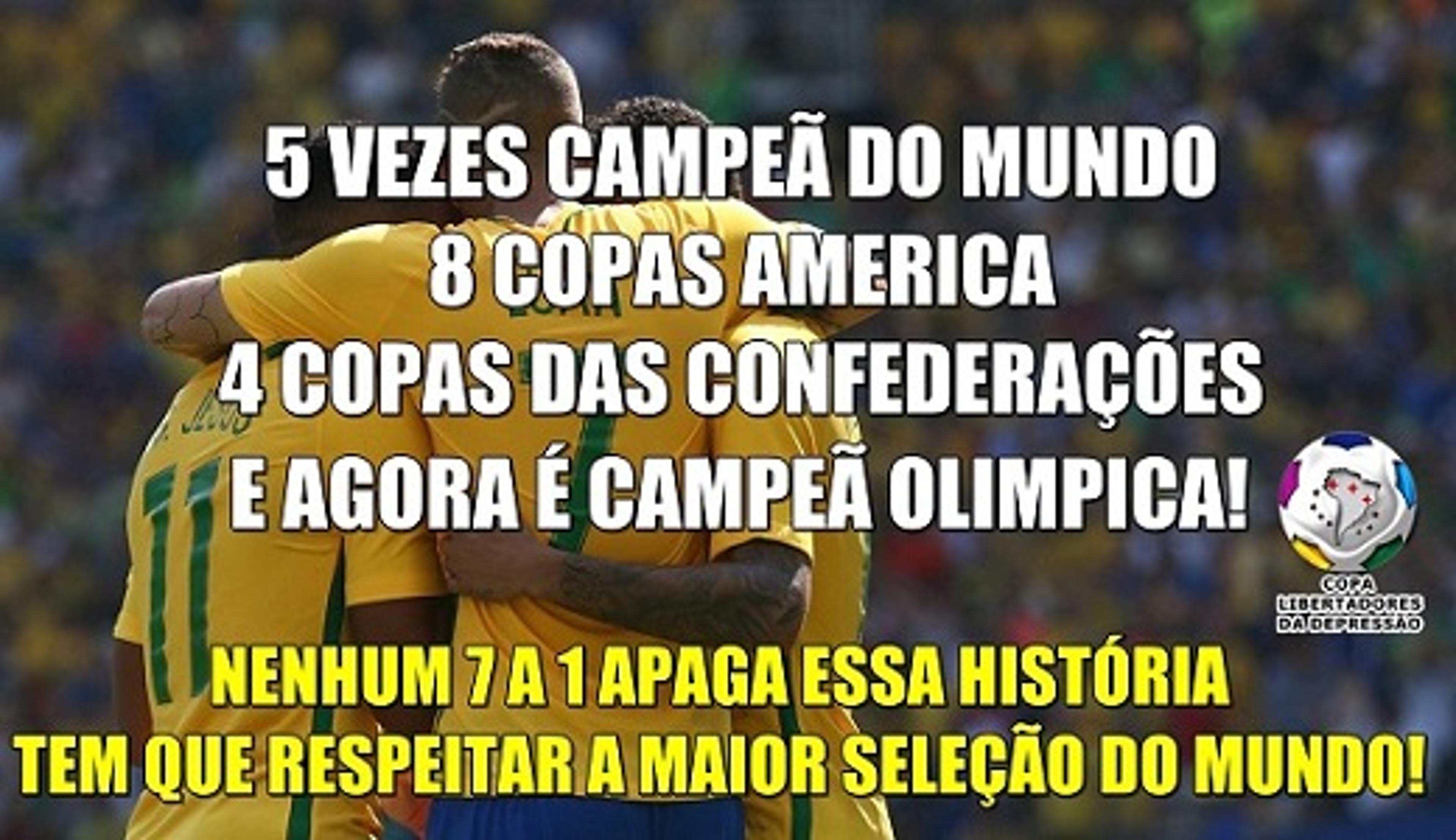 É ouro! Os memes do inédito título olímpico do Brasil no futebol masculino