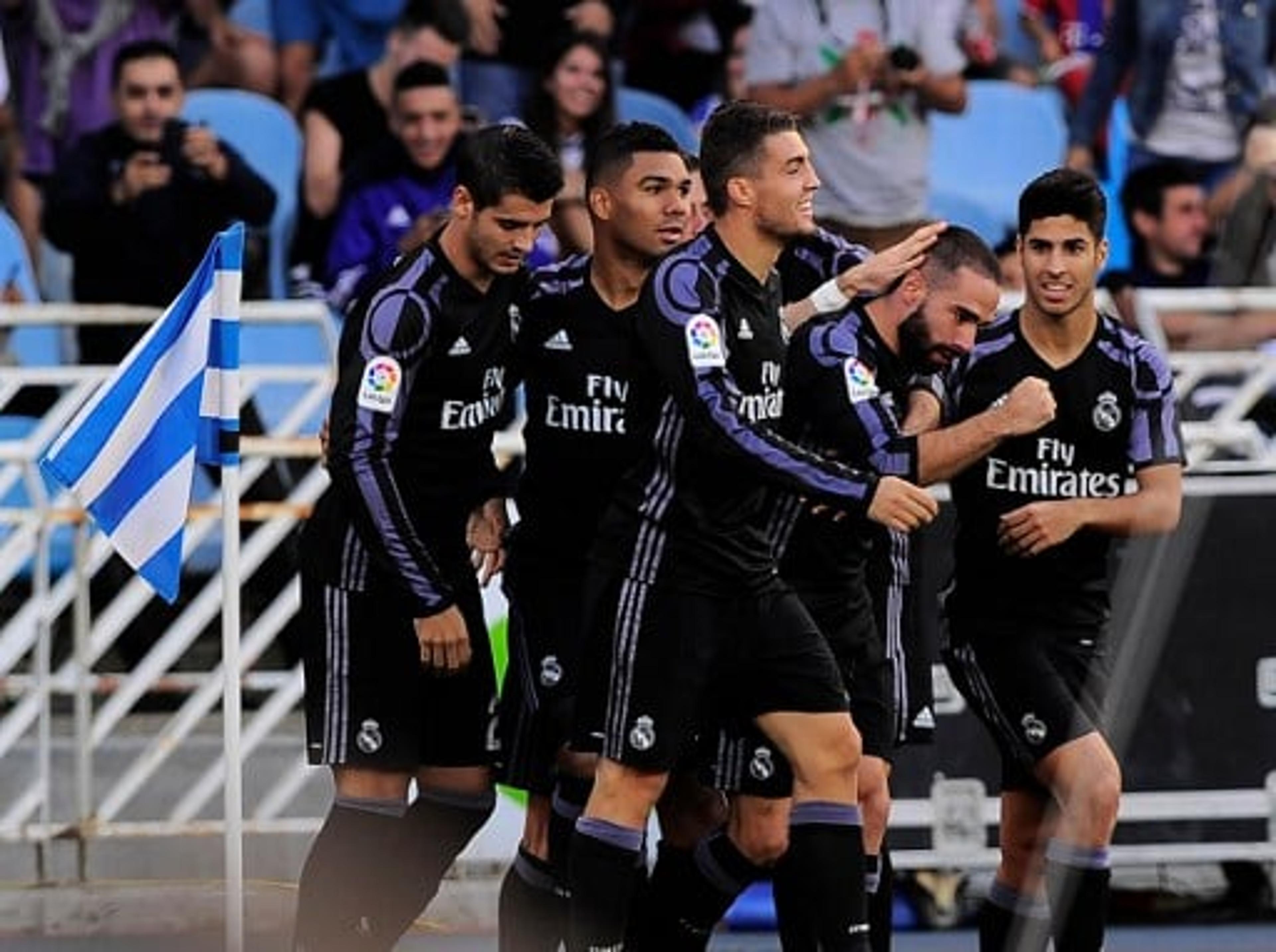 Real Madrid supera ausência de astros e bate a Real Sociedad