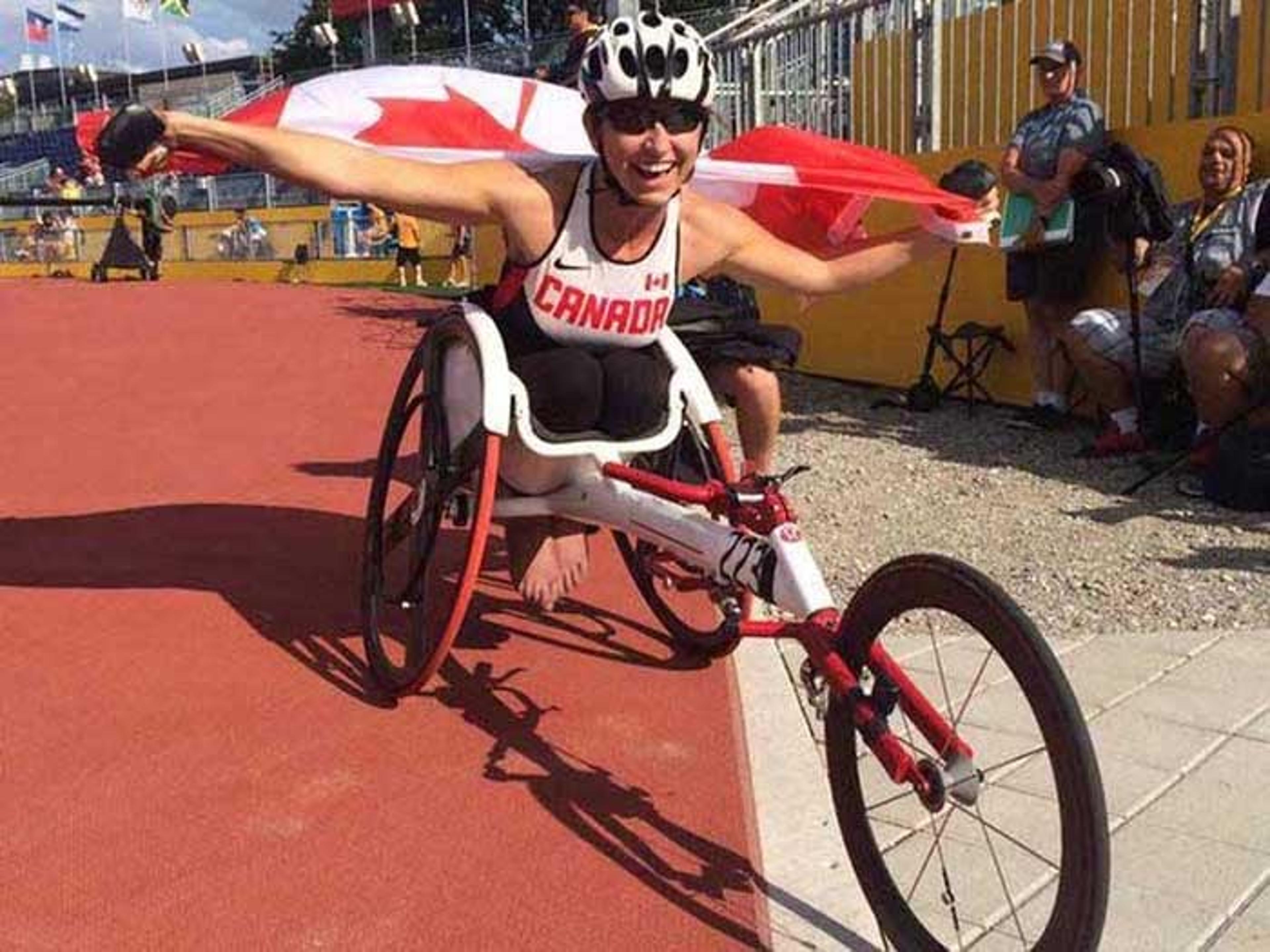 Deputada canadense, Michelle Stilwell é favorita ao ouro nos 100m