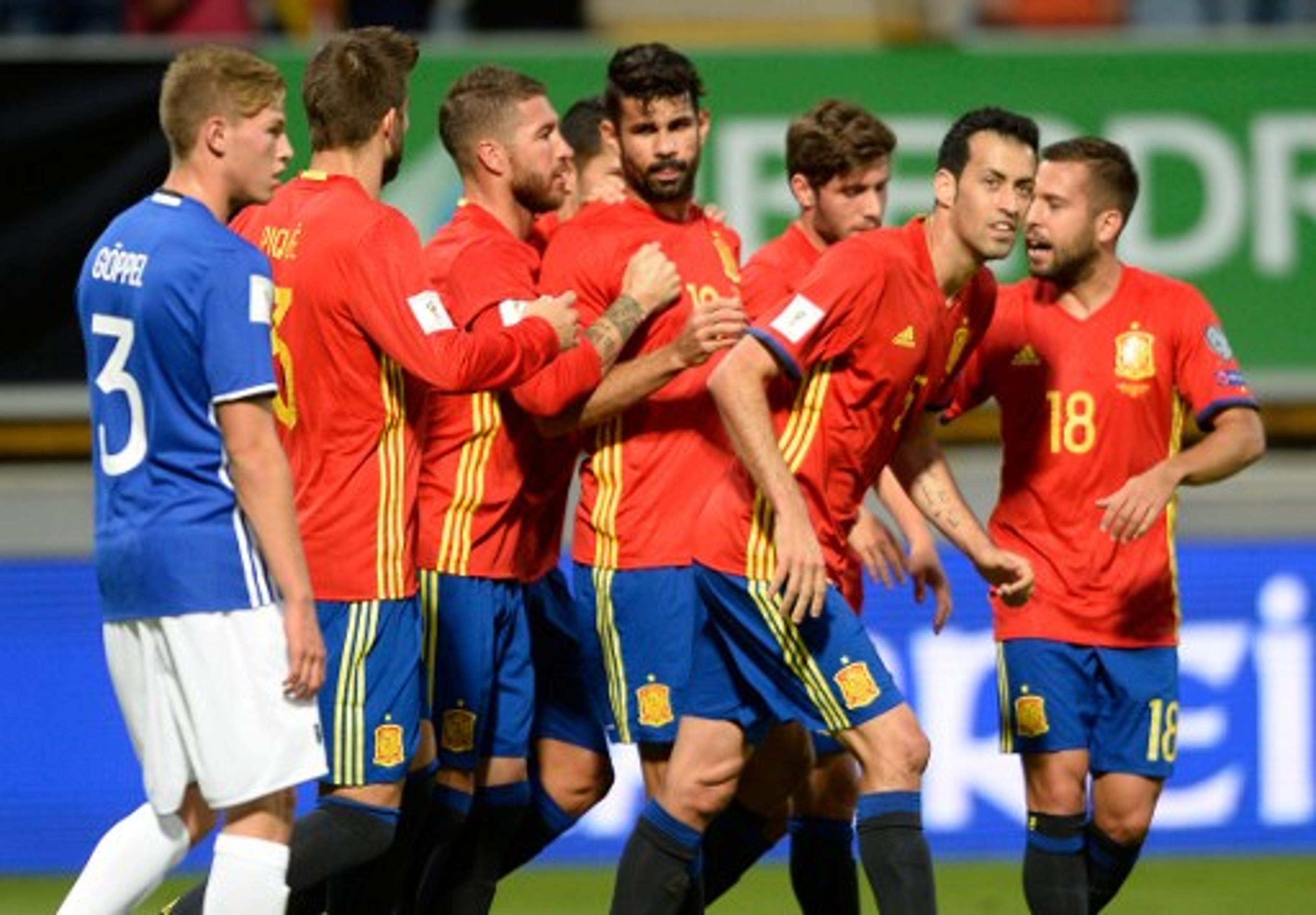 Técnico da Espanha confirma atacante Diego Costa contra a Itália