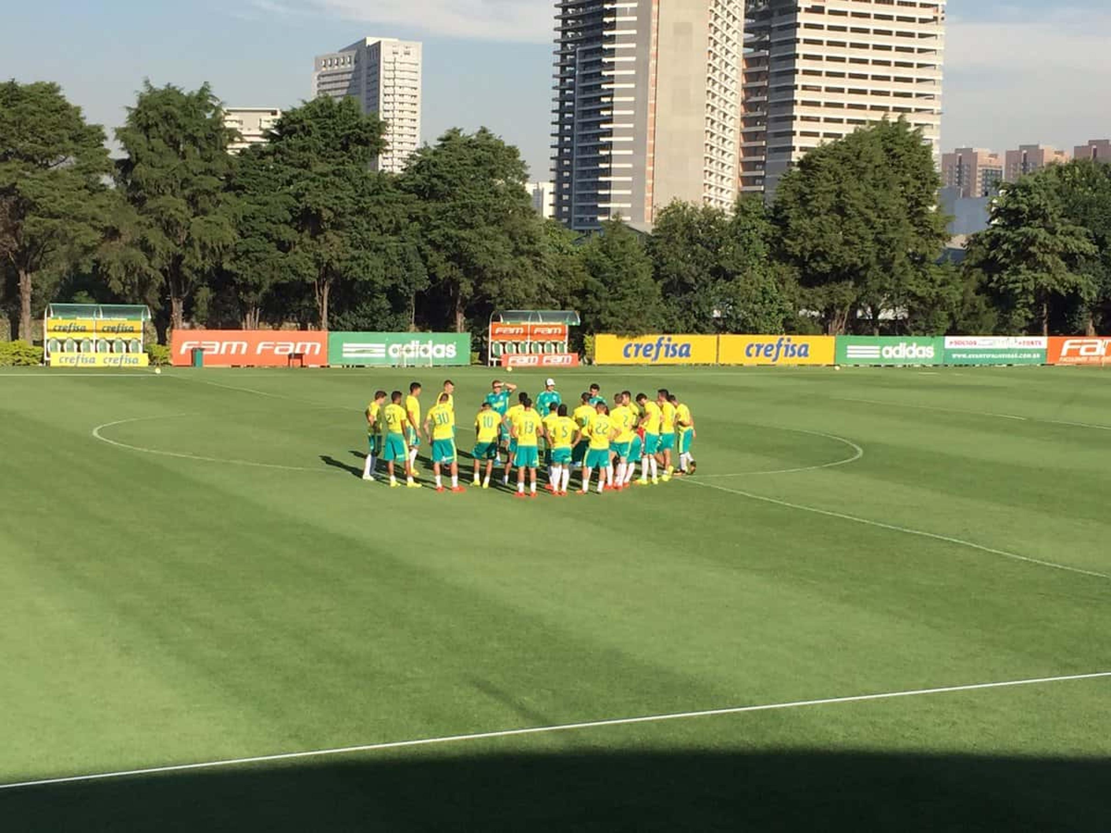 AO VIVO! Cuca ensaia Verdão para jogo contra o Cruzeiro no interior