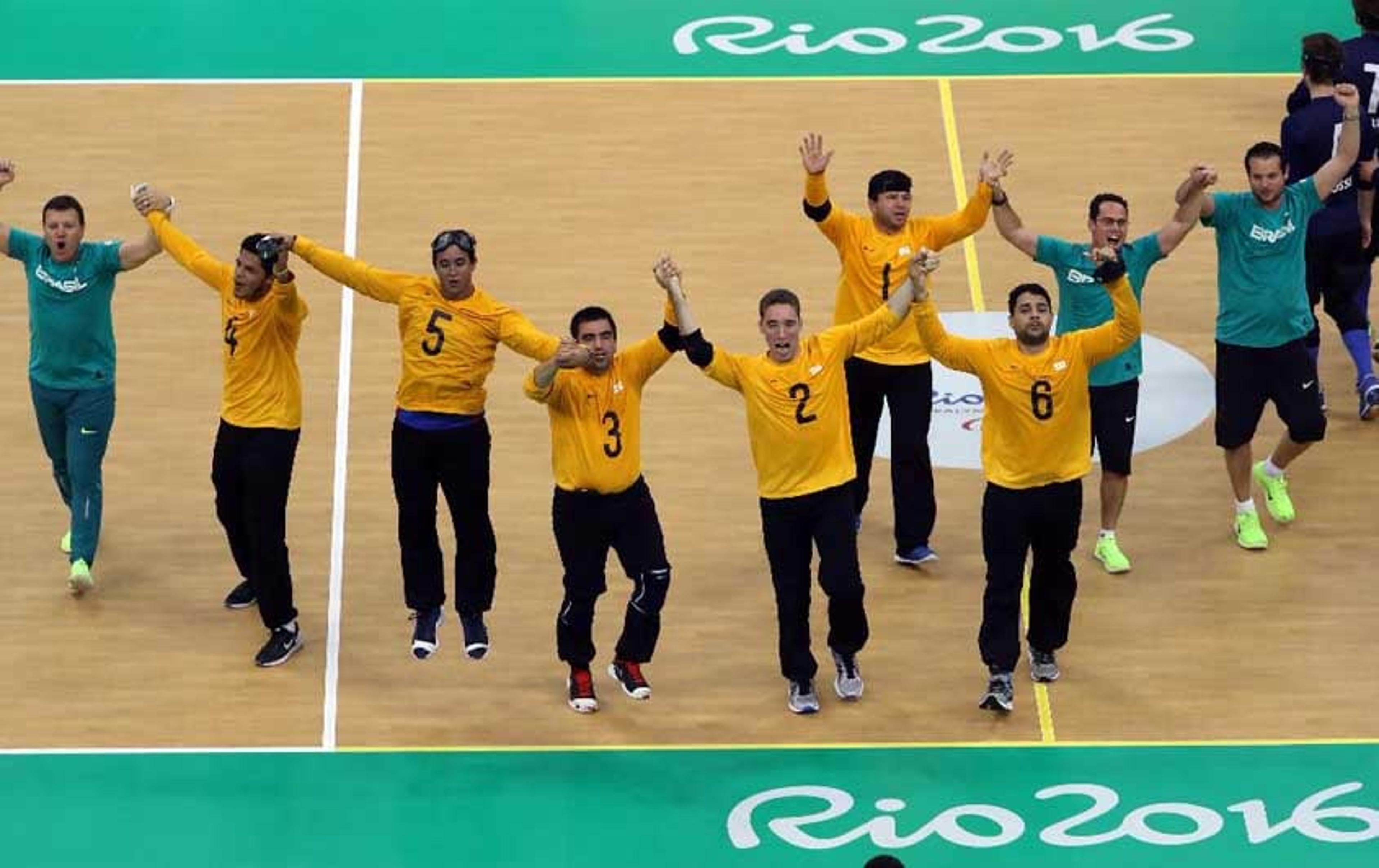 Goalball masculino vira em jogo emocionante e leva o bronze