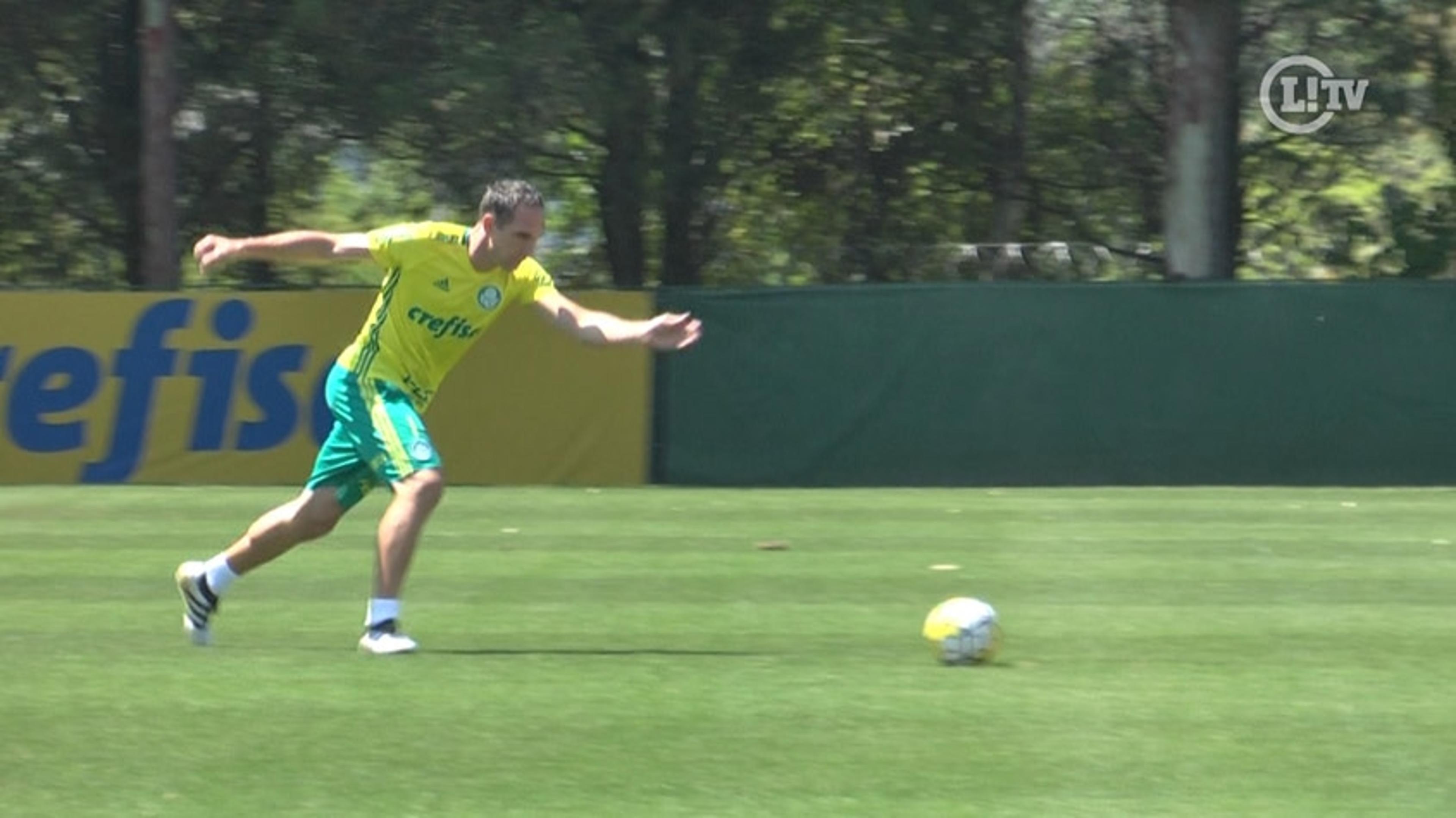 VÍDEO: Em recuperação, Fernando Prass bate bola e treina firme no Palmeiras