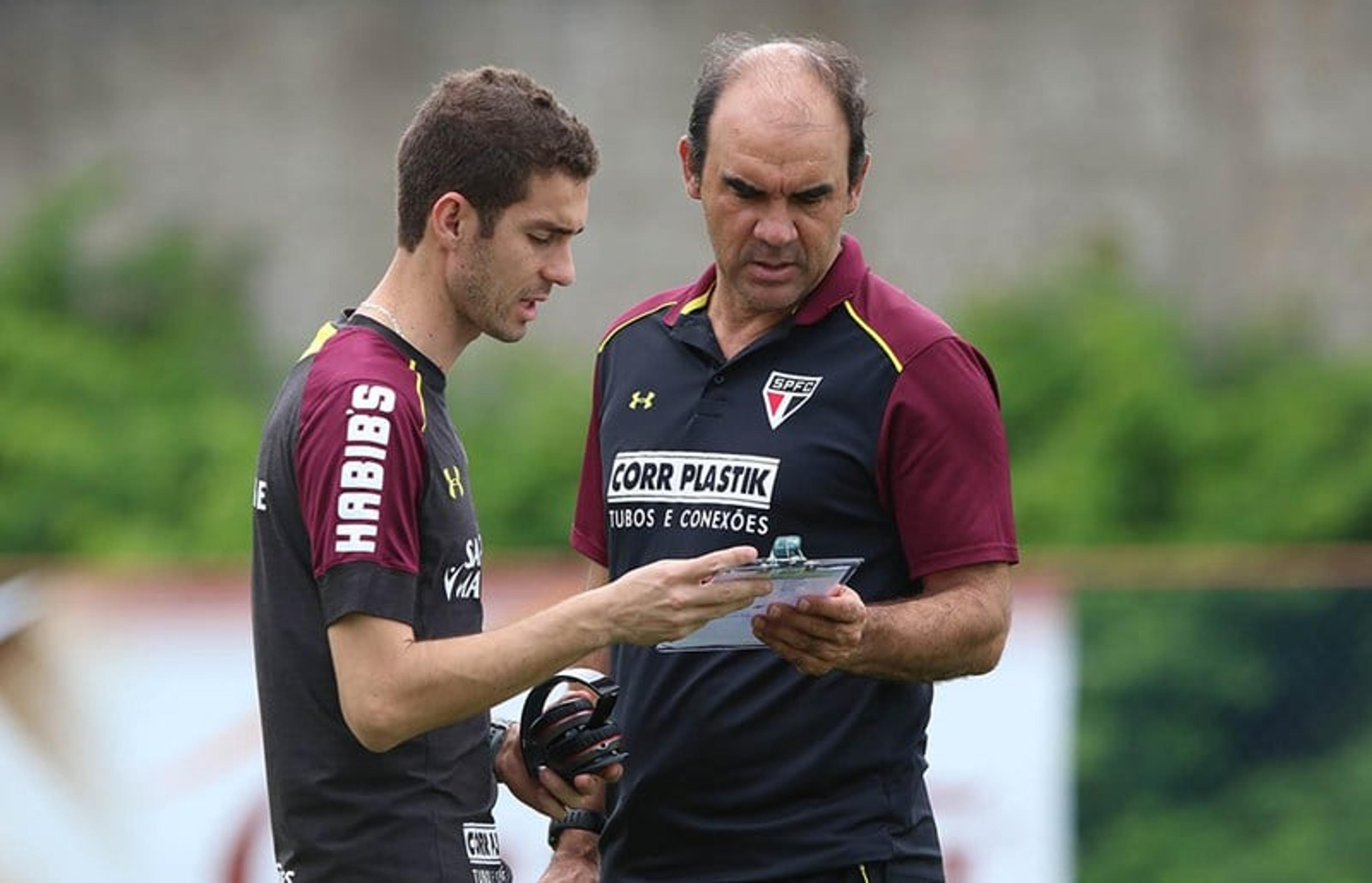 Laterais voltam a treinar, mas São Paulo segue indefinido para o clássico