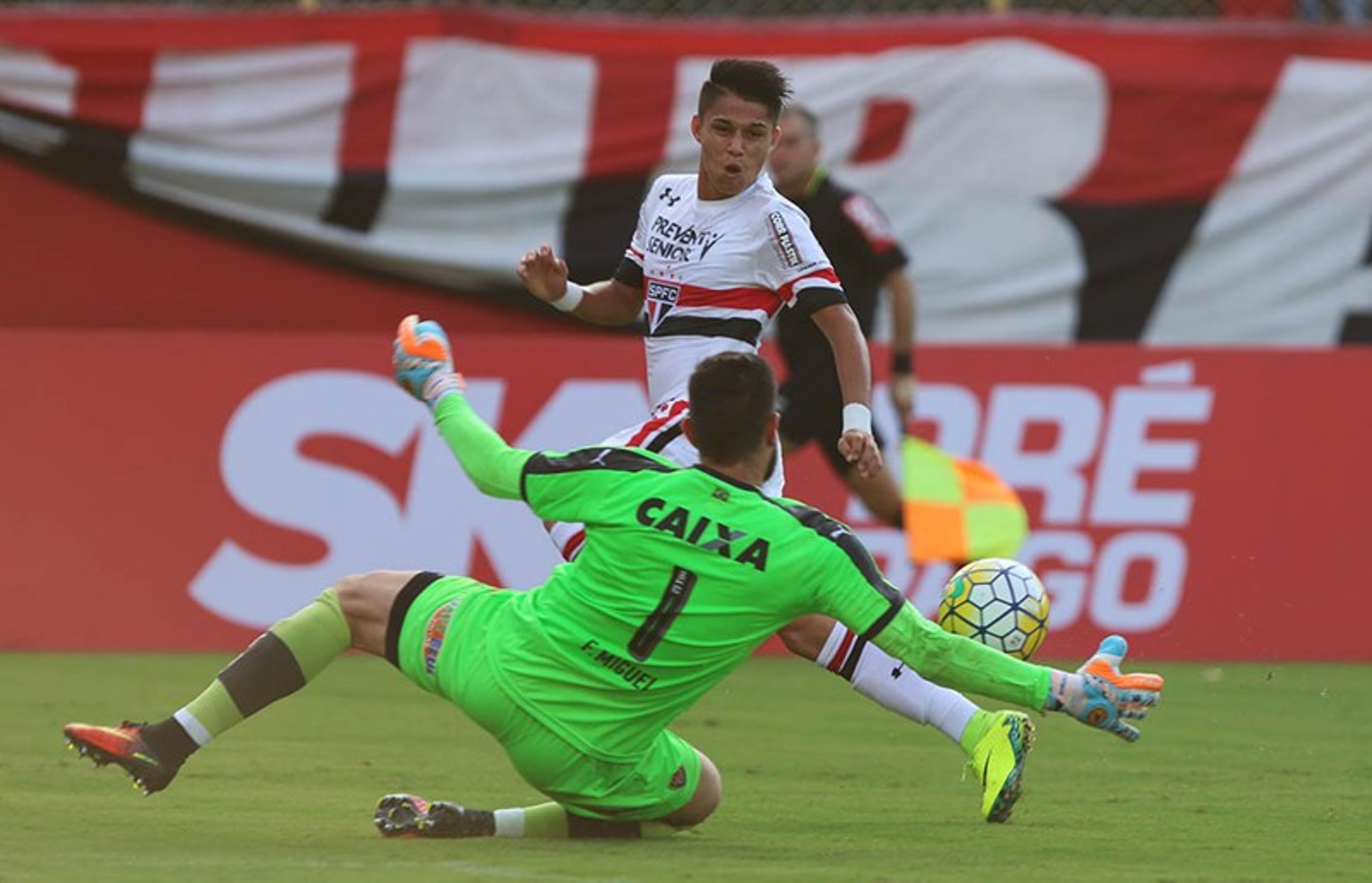 Com dúvida sobre Kelvin, Luiz Araújo sonha com nova chance no São Paulo