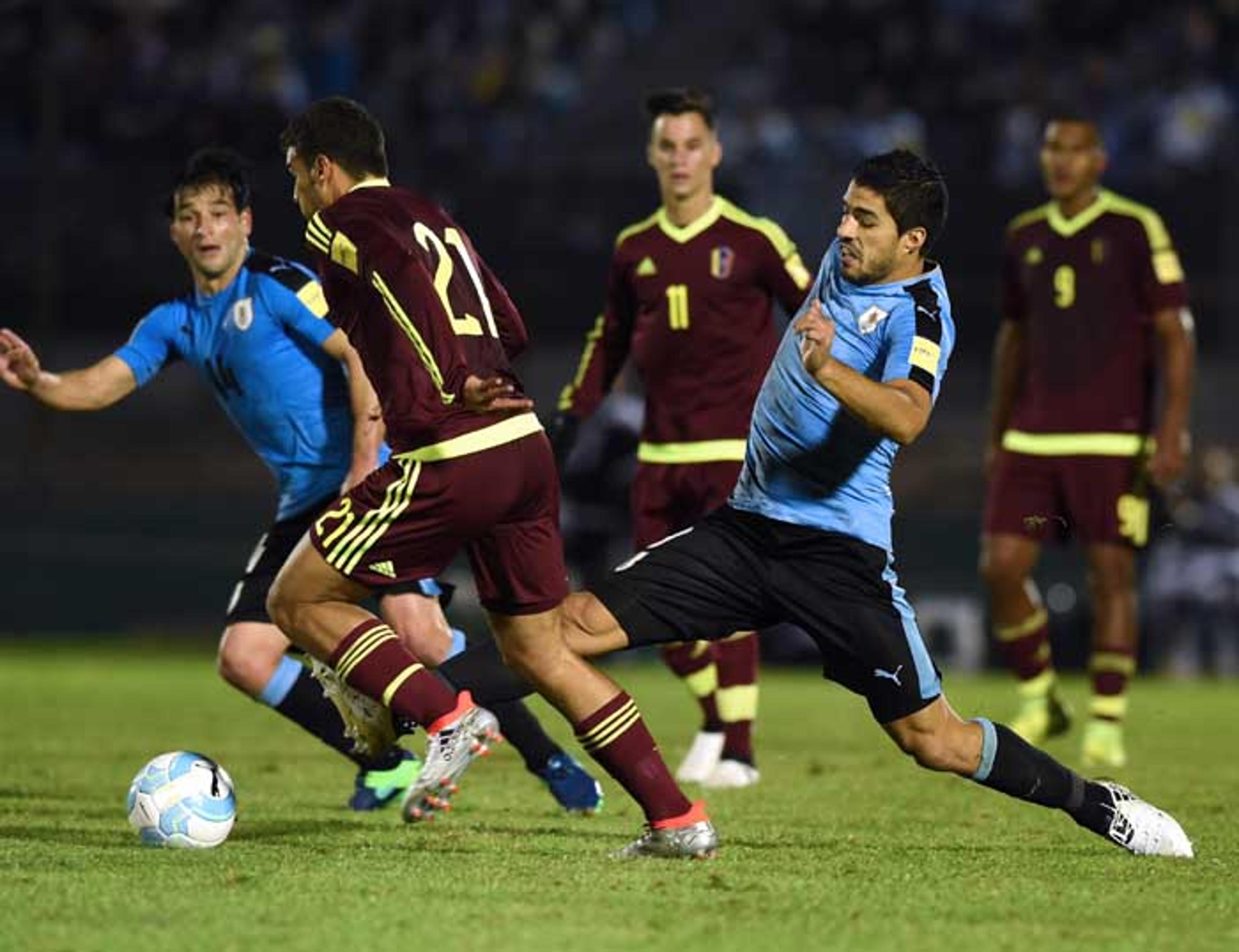 SIGA! Na liderança, Uruguai recebe a Venezuela pela eliminatórias