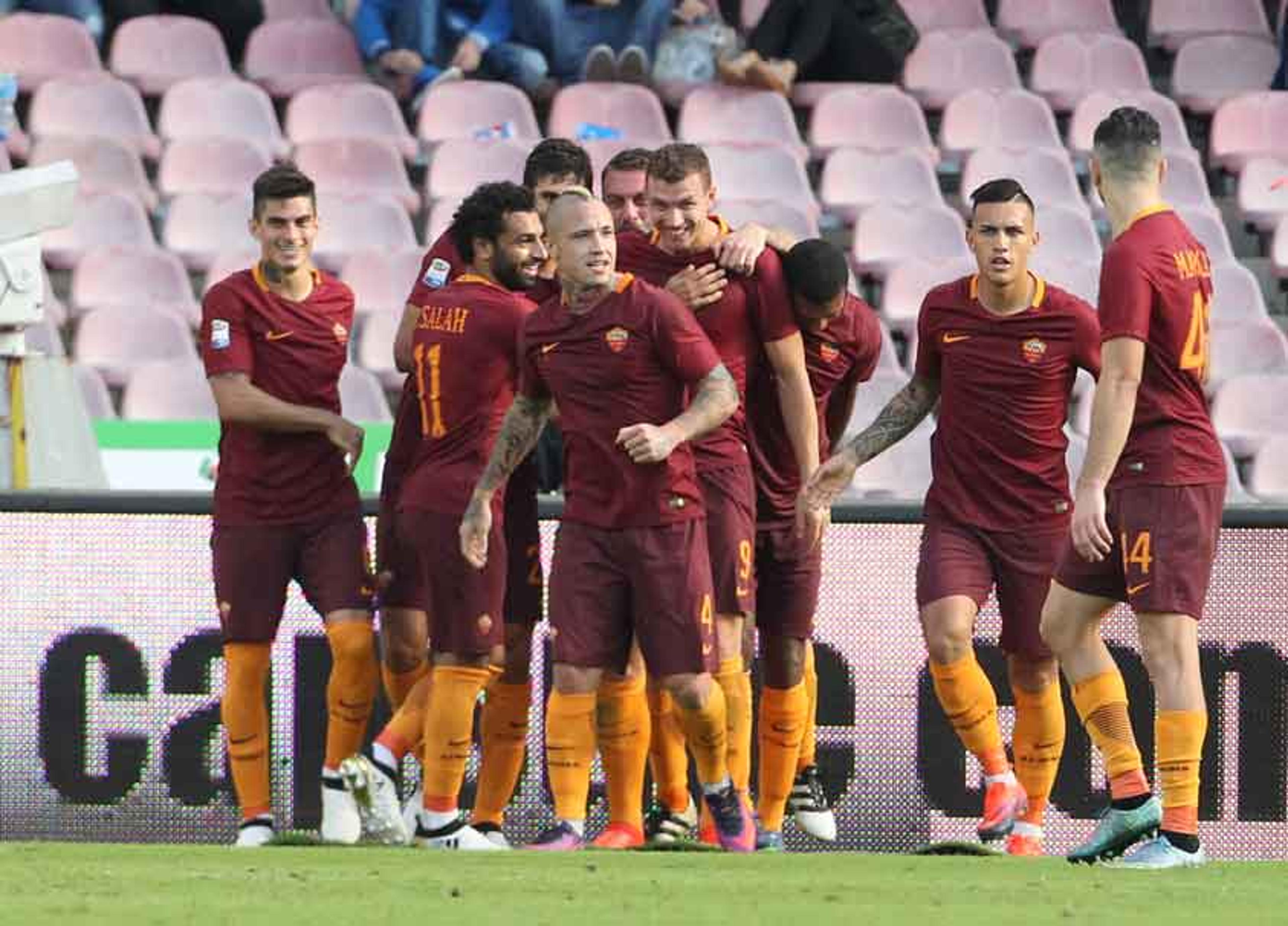 Roma vence o Napoli e assume a segunda colocação no Italiano