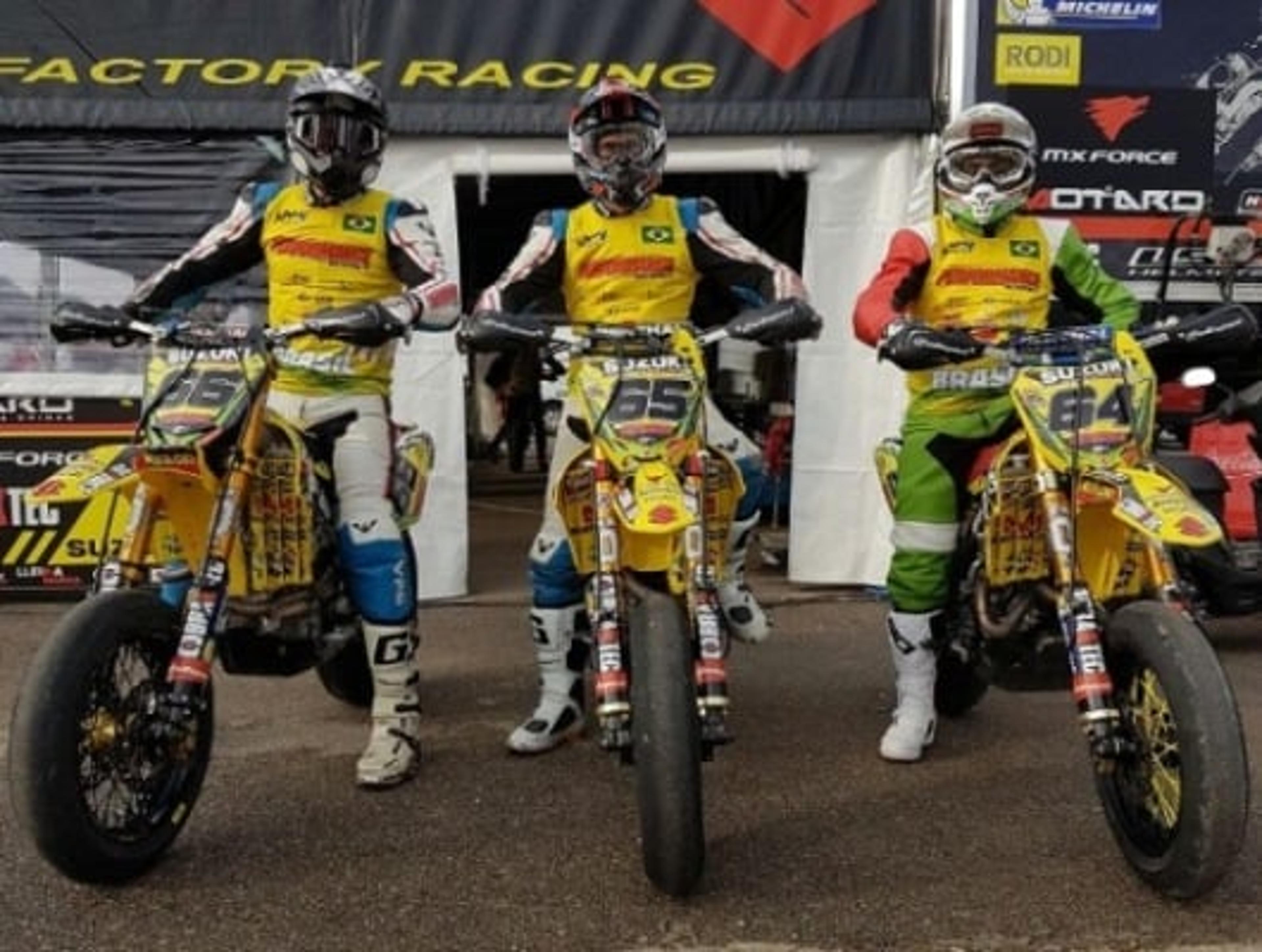 Delegação Brasileira finaliza Supermoto das Nações em 12º lugar