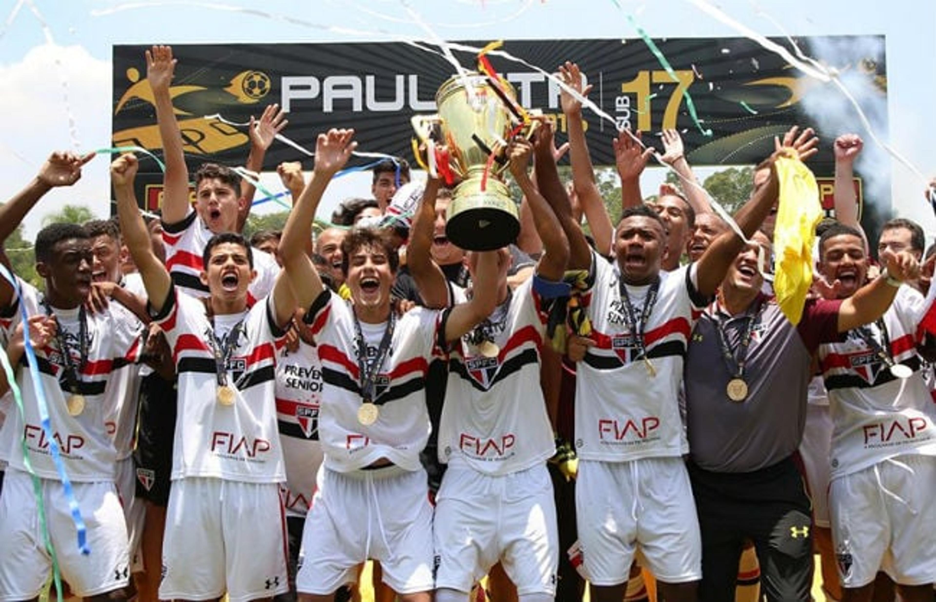 São Paulo empata com o Red Bull e conquista o Paulistão Sub-17 em Cotia